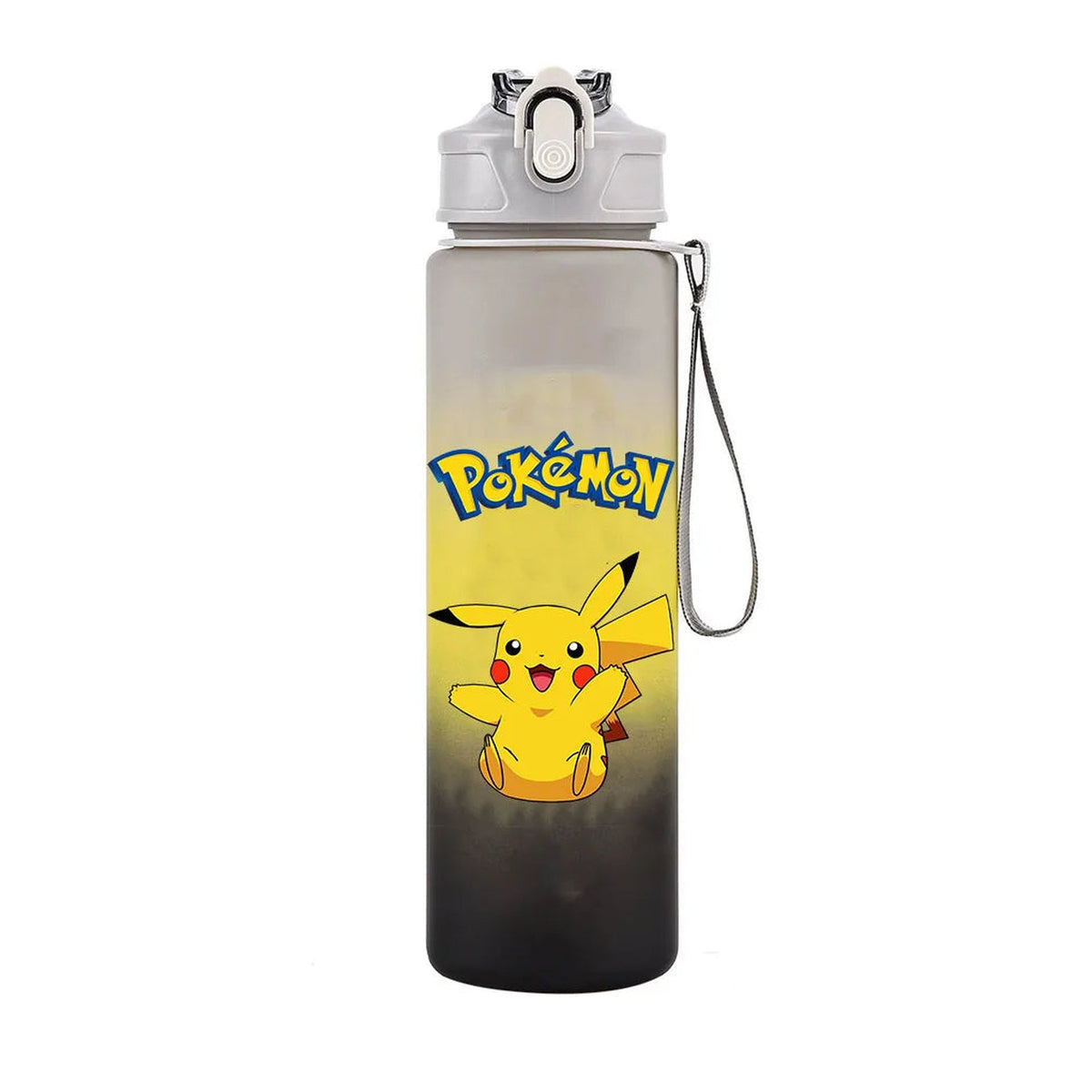 Pokémon water bottle, 700ml – Pikachu B Yellow & Grey