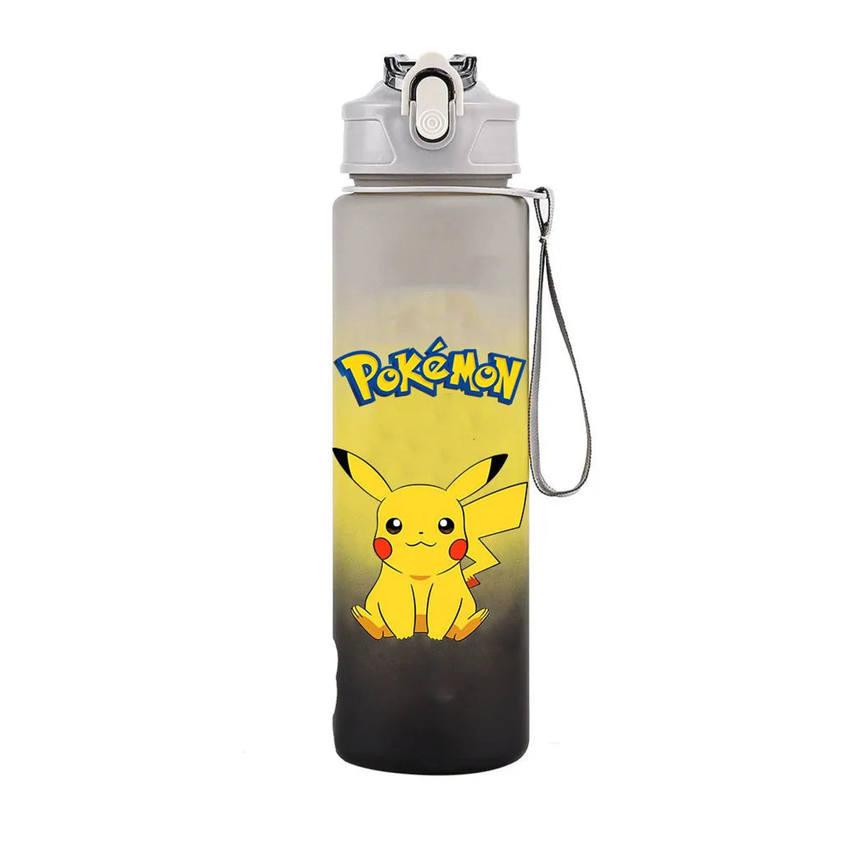 Pokémon water bottle, 700ml – Pikachu C Yellow & Grey