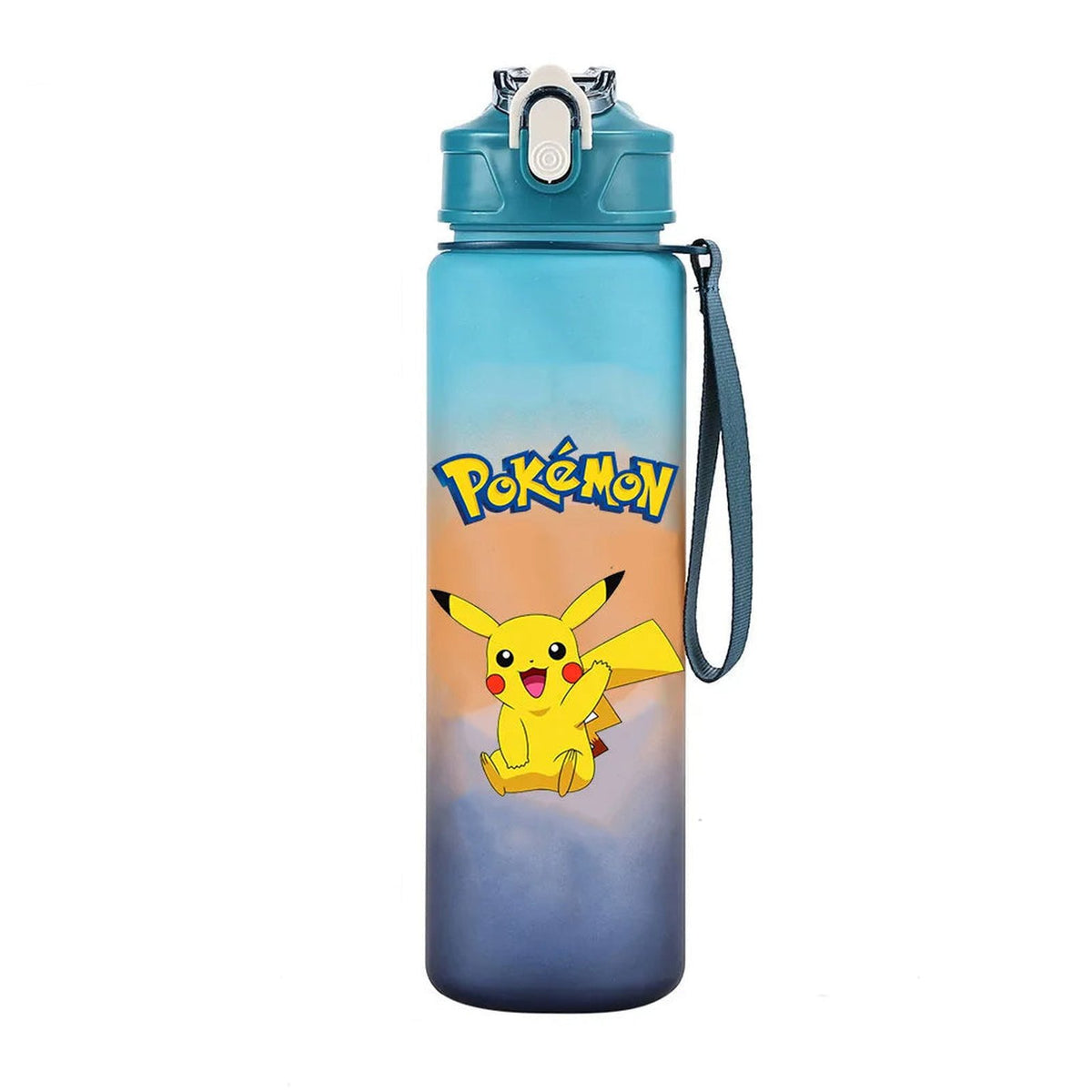 Pokémon water bottle, 700ml – Pikachu Turquoise
