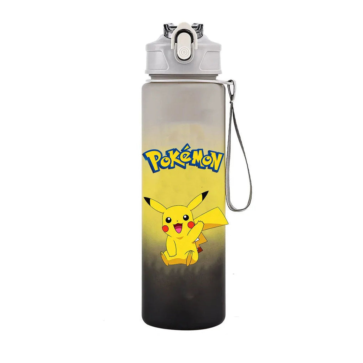 Pokémon water bottle, 700ml – Pikachu Yellow & Grey