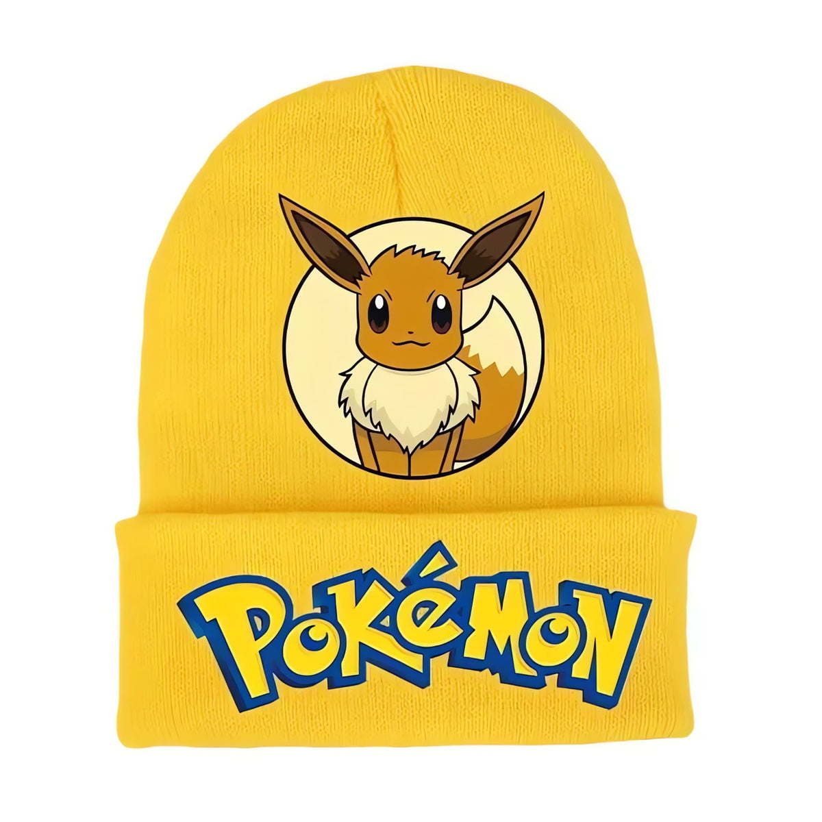 Pokémon winter beanie hat – Eevee Yellow