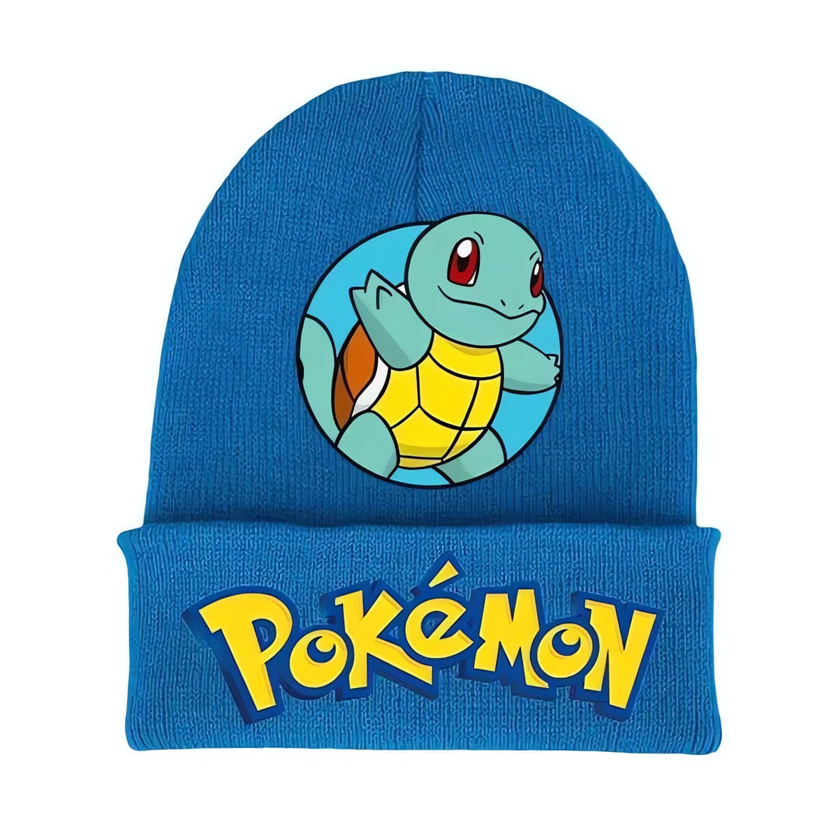 Pokémon winter beanie hat – Squirtle Blue