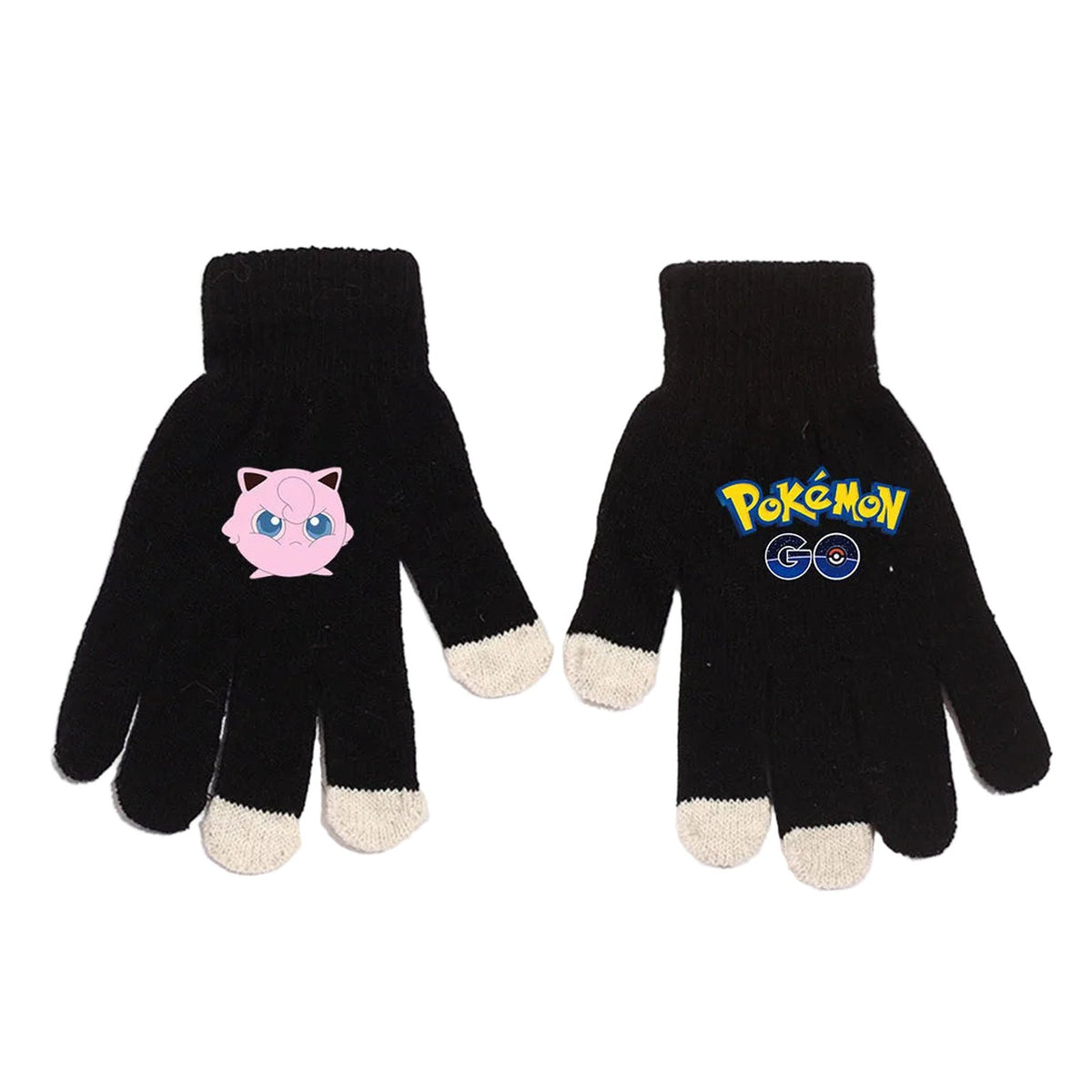 Pokémon winter gloves for adults – Jigglypuff Pokémon GO