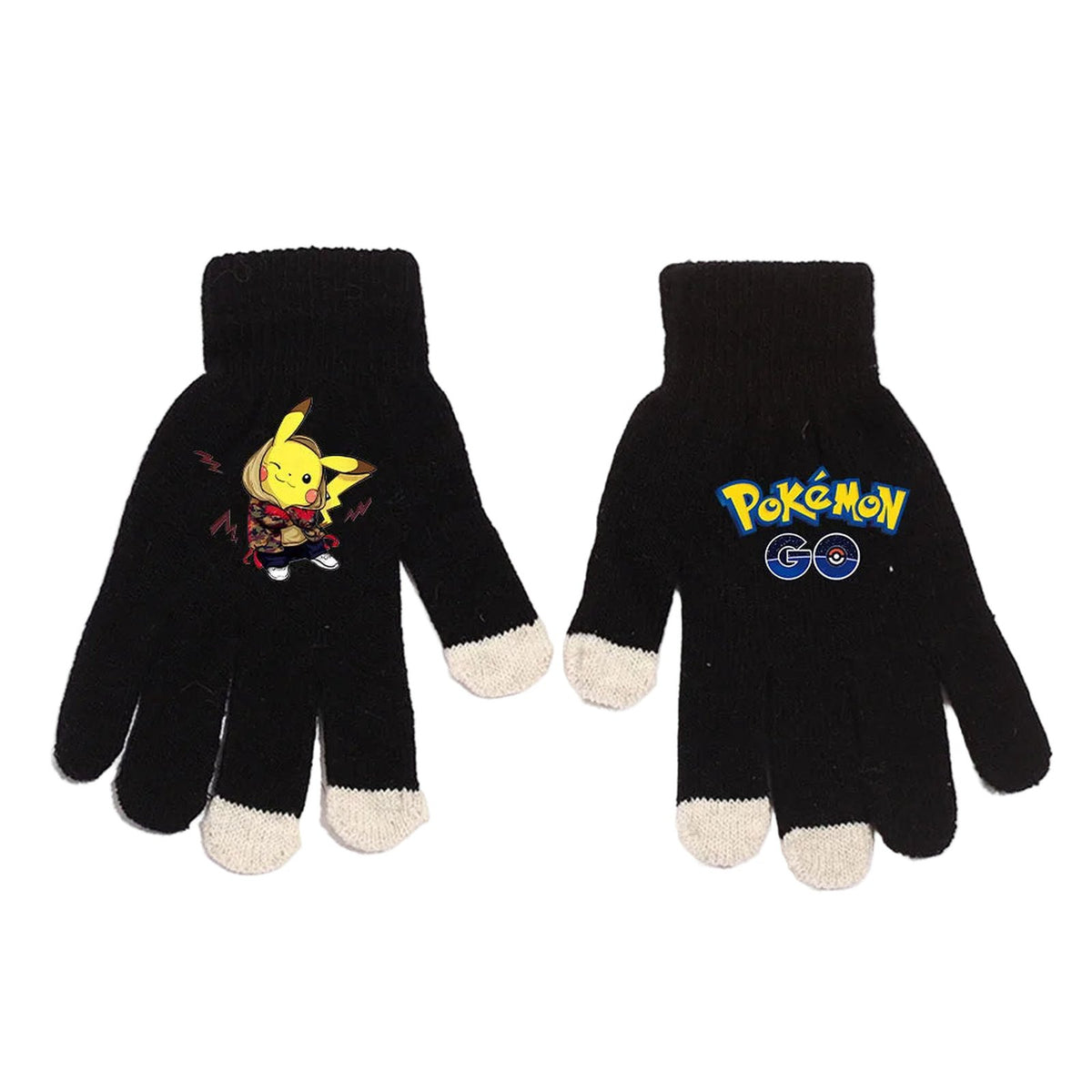 Pokémon winter gloves for adults – Pikachu Hip Hop Pokémon GO