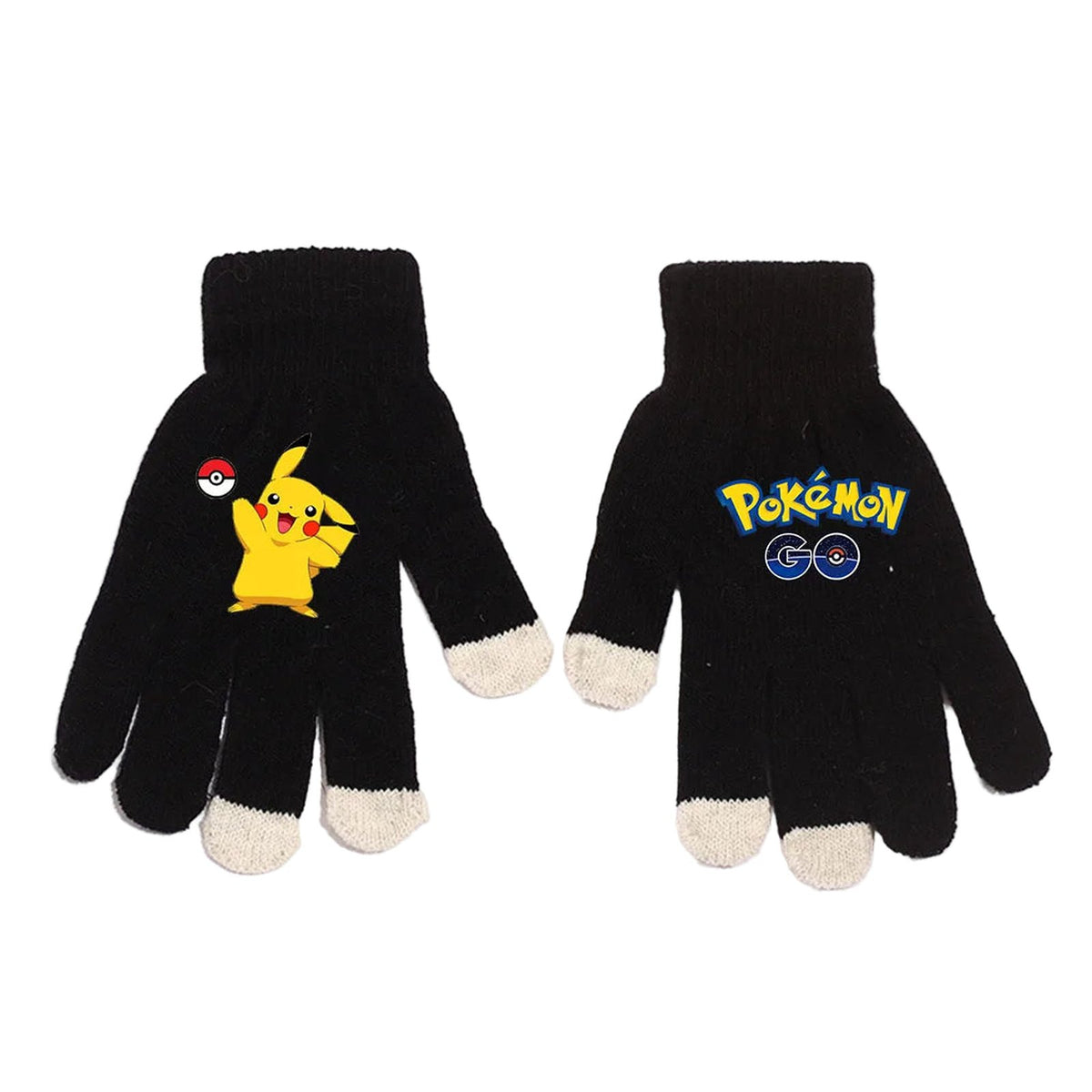Pokémon winter gloves for adults – Pikachu Pokémon GO