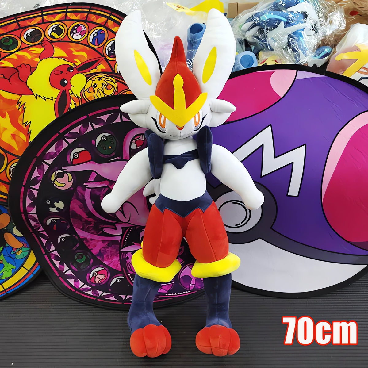 Pokémon XXL plush toys – Cinderace 70cm
