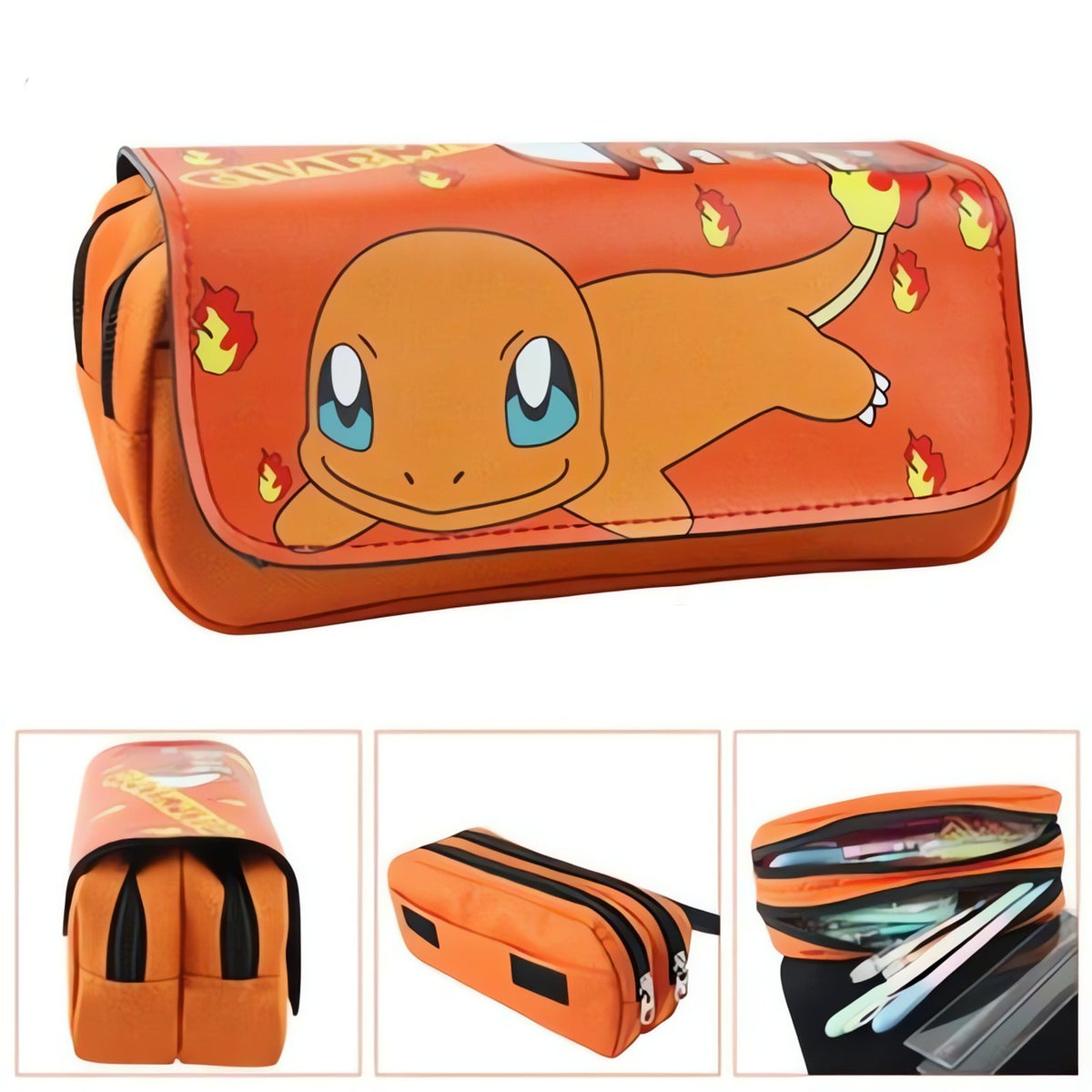 Pokémon zipped pencil case – Charmander 6