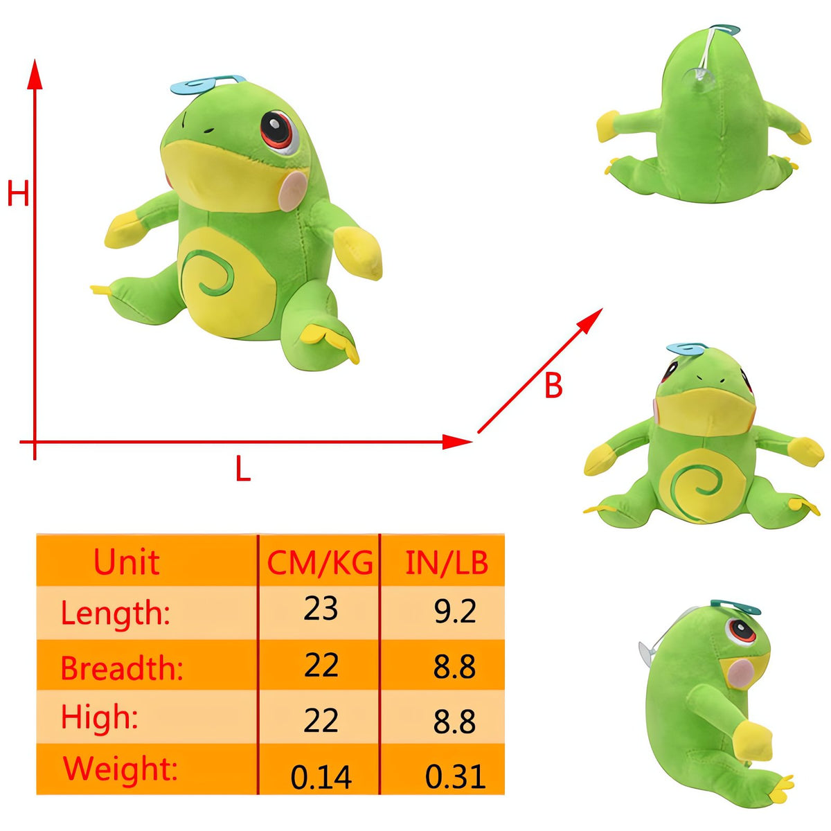 Poliwag line plush toys – Politoed