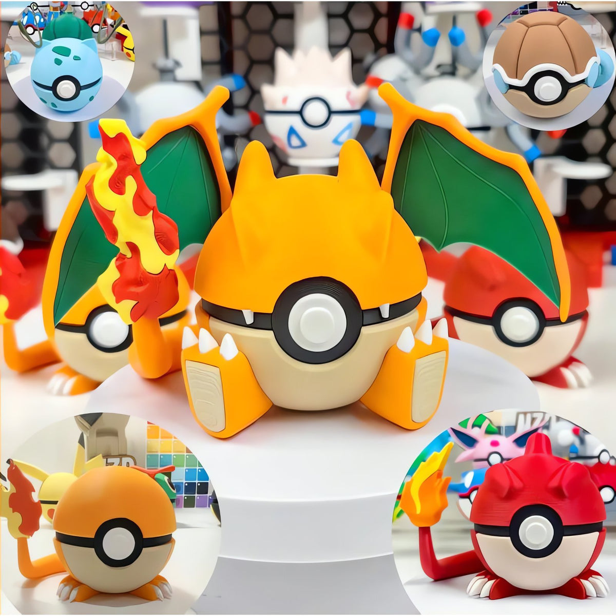 Premium Poké Ball with Pokémon design