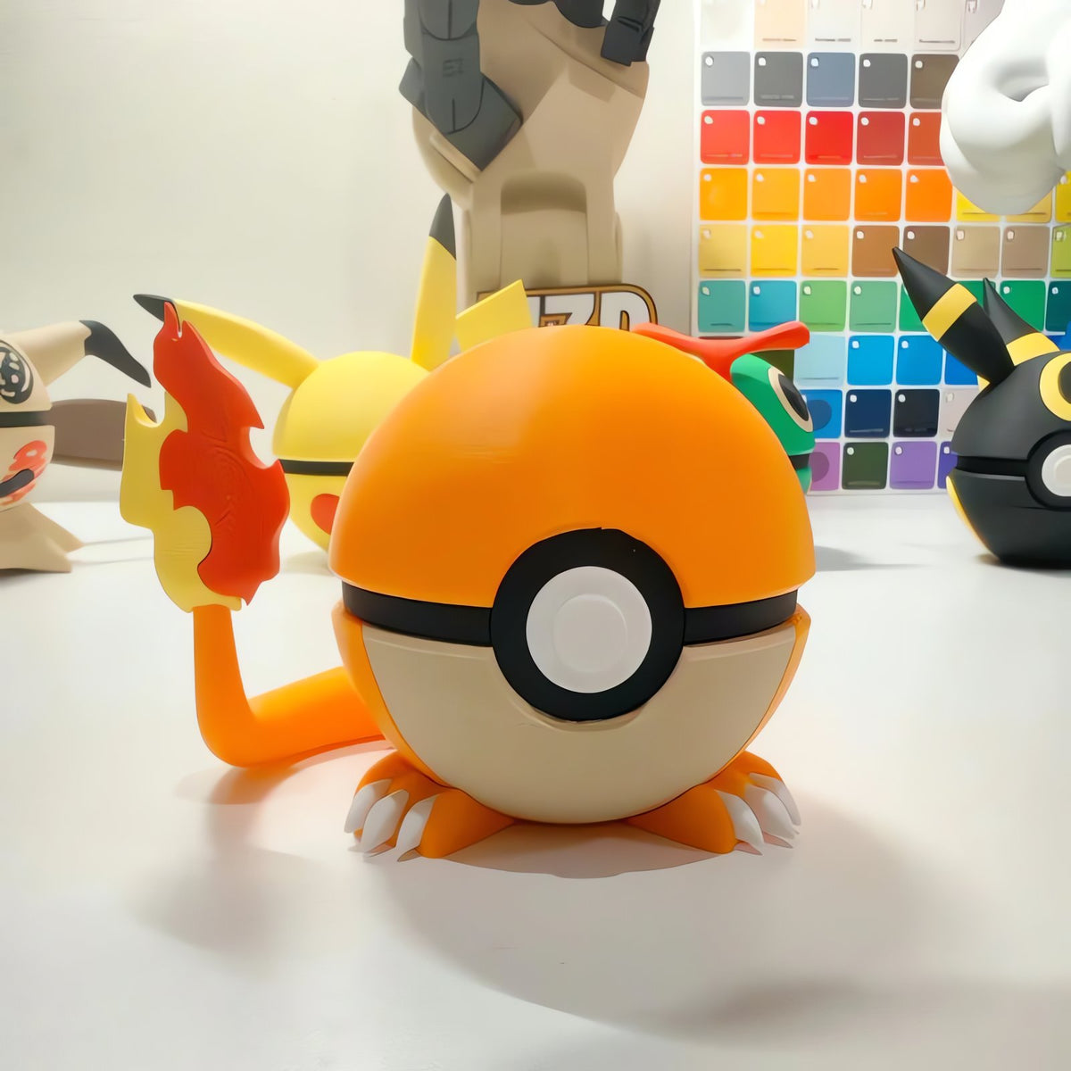 Premium Poké Ball with Pokémon design – Charmander
