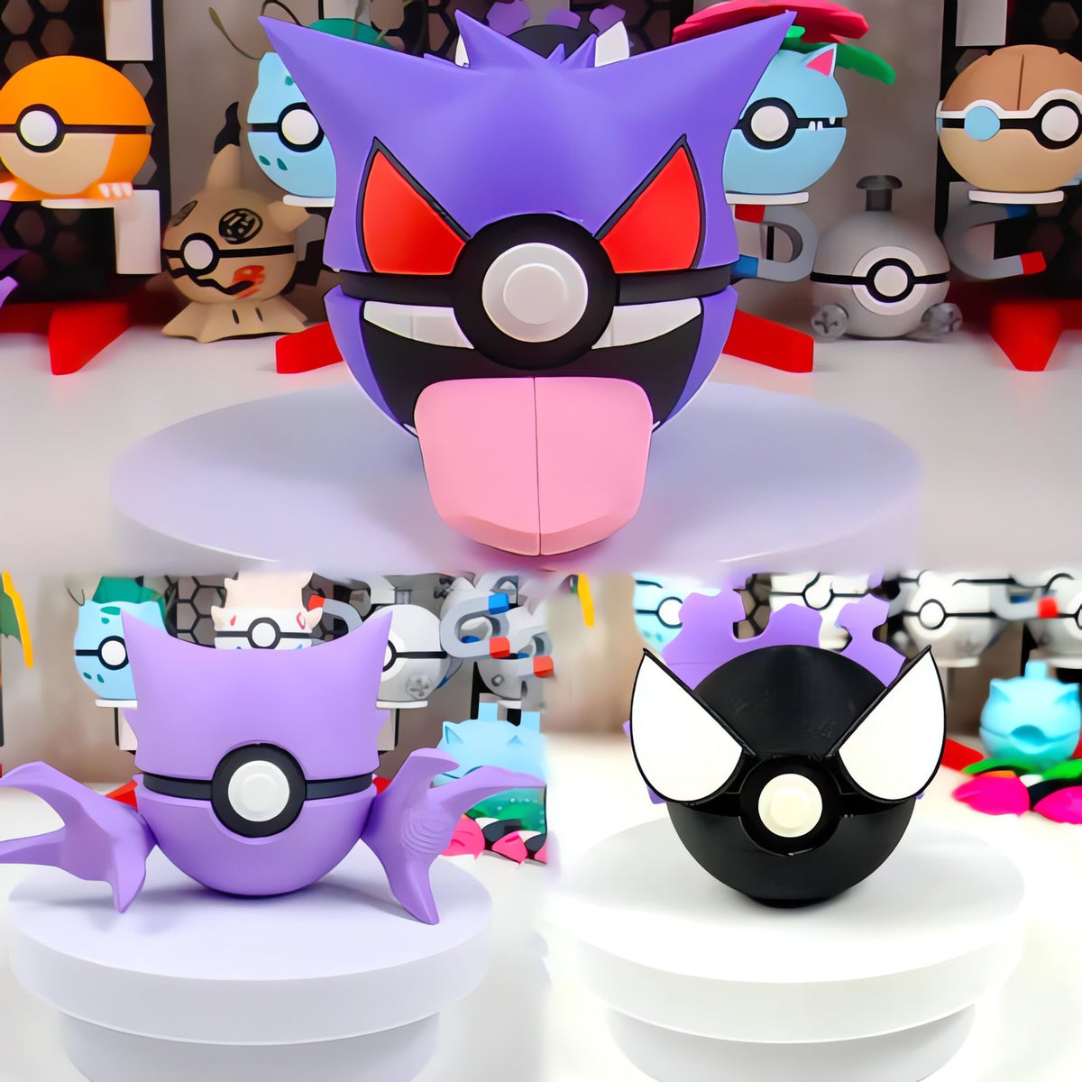Premium Poké Ball, Gengar, Haunter and Gastly designs