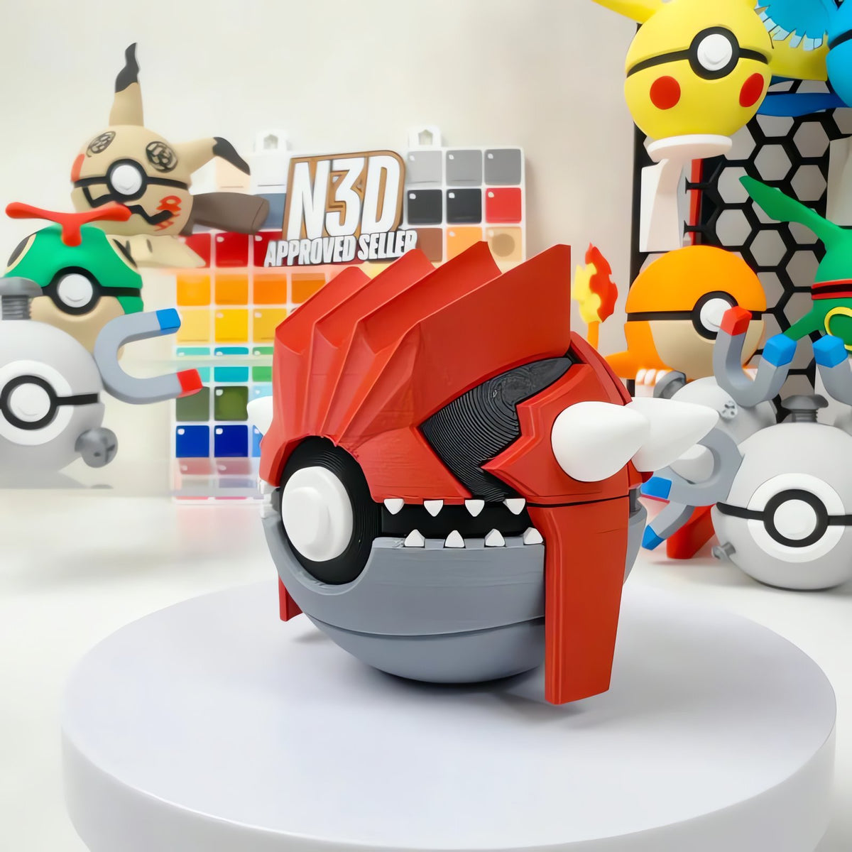 Premium Poké Ball in Groudon, Kyogre and Rayquaza designs – photo 2