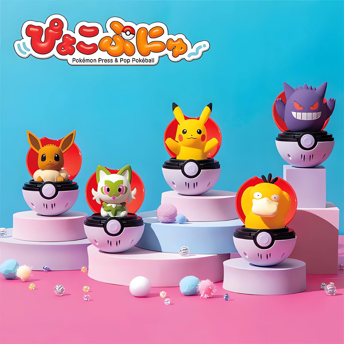 Press and Pop Poké Ball with Pokémon inside – photo 2