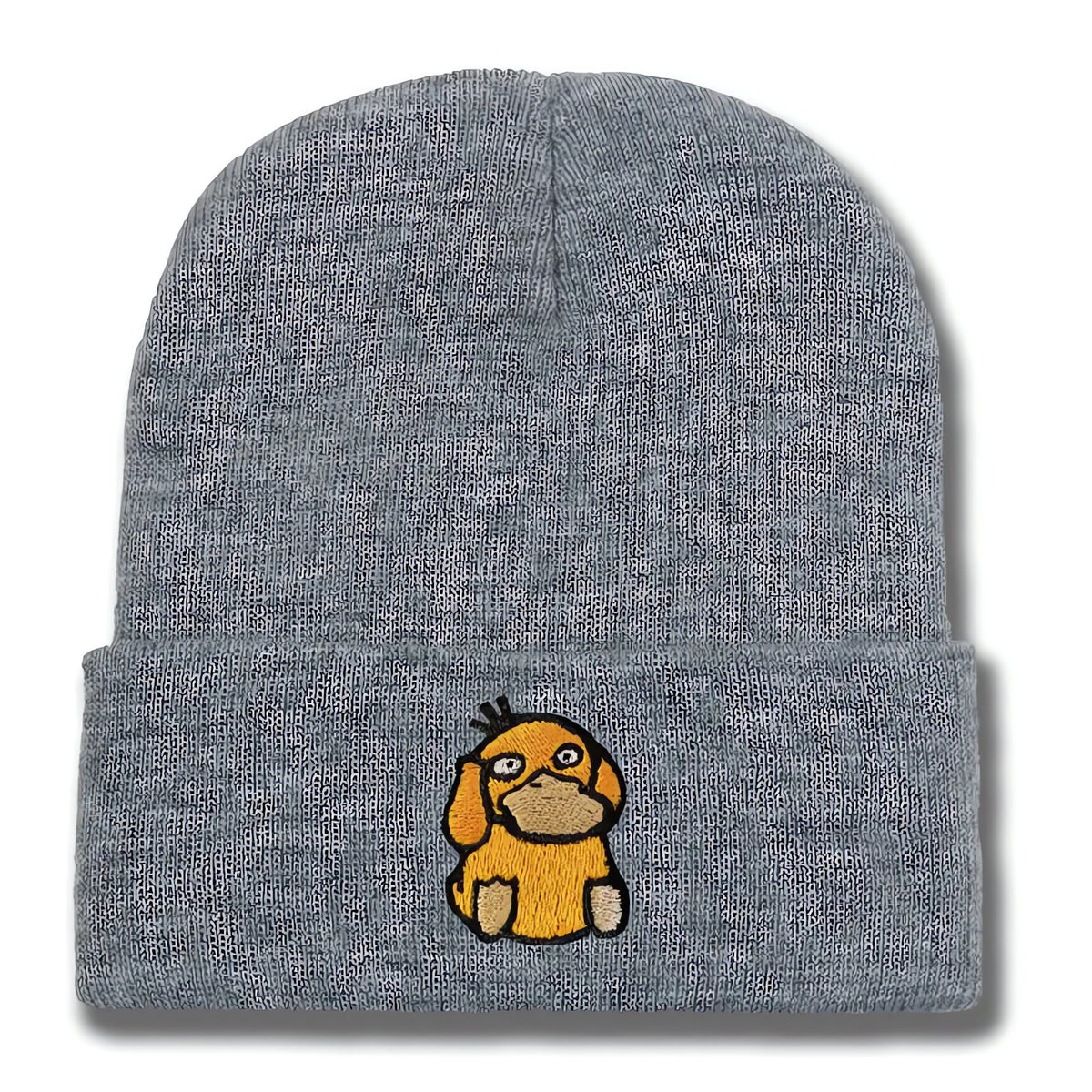 Psyduck winter beanie hat – Grey