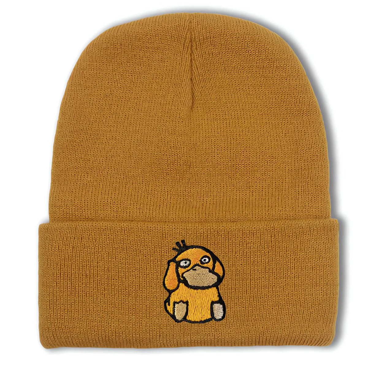 Psyduck winter beanie hat – Khaki