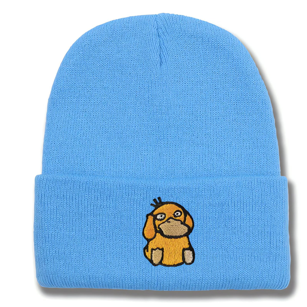 Psyduck winter beanie hat – Sky Blue
