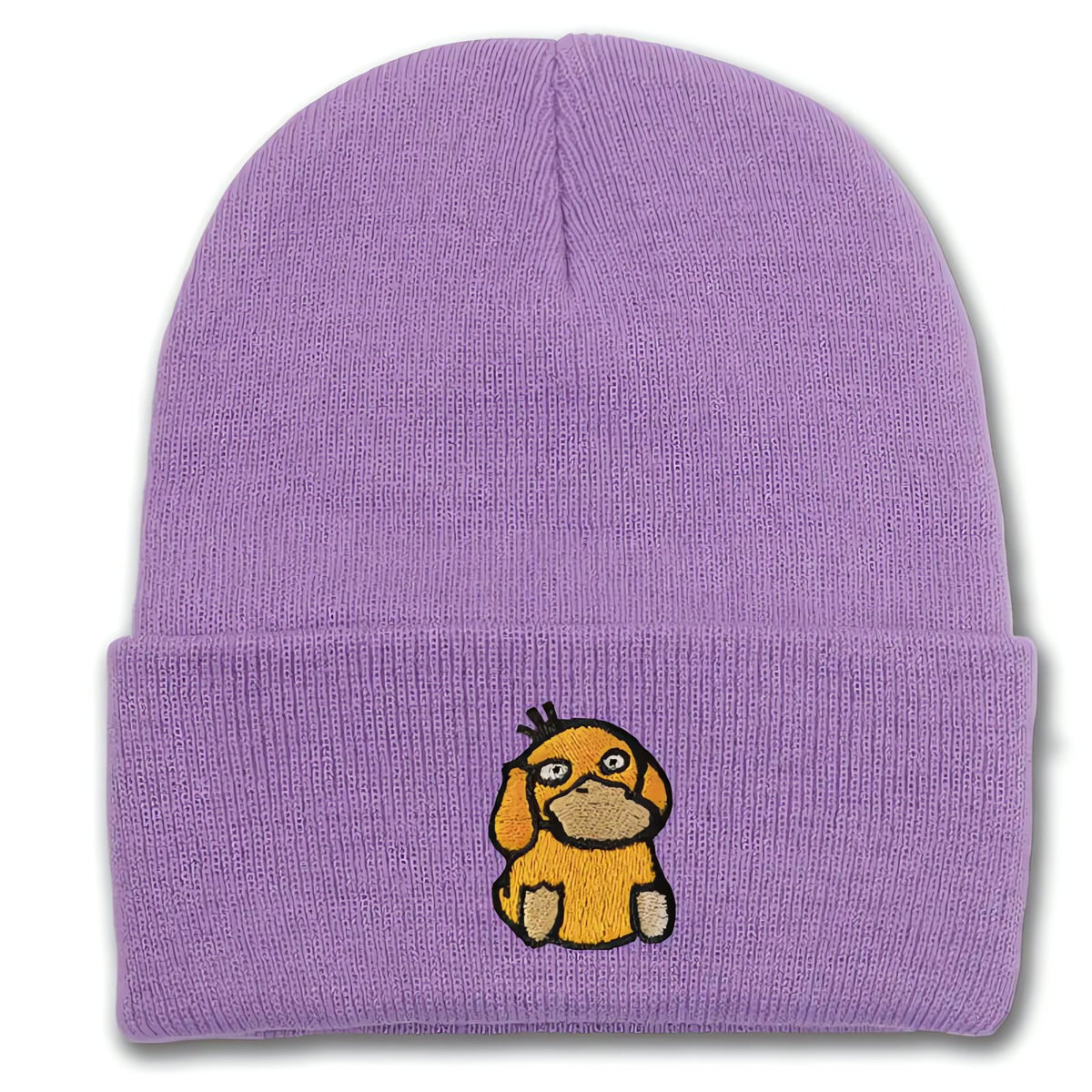 Psyduck winter beanie hat – Violet