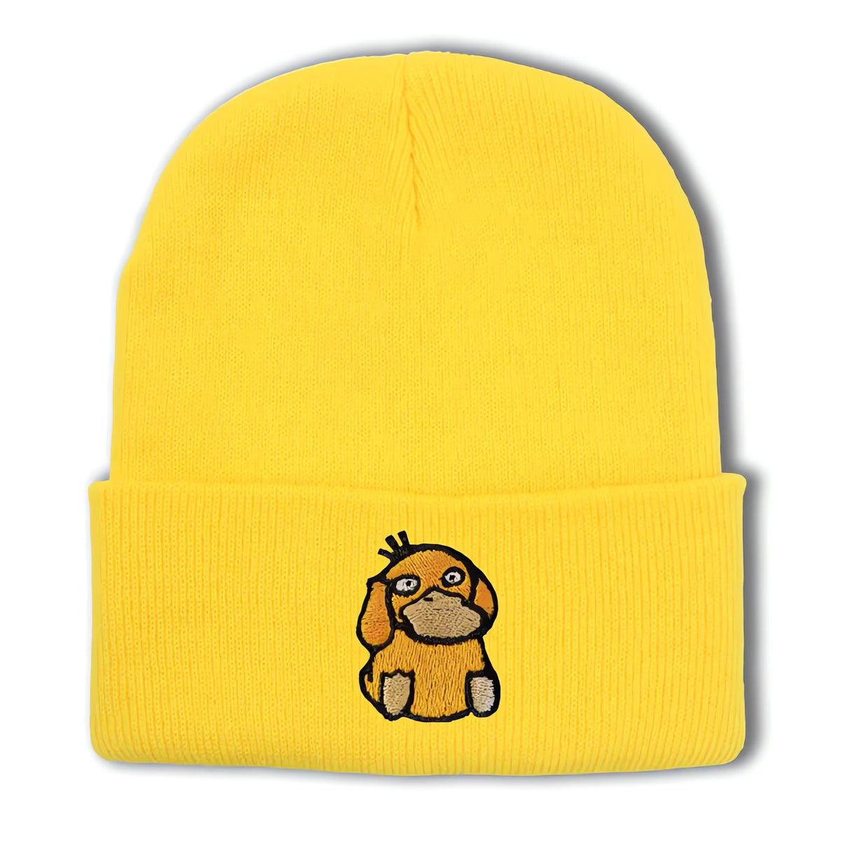 Psyduck winter beanie hat – Yellow