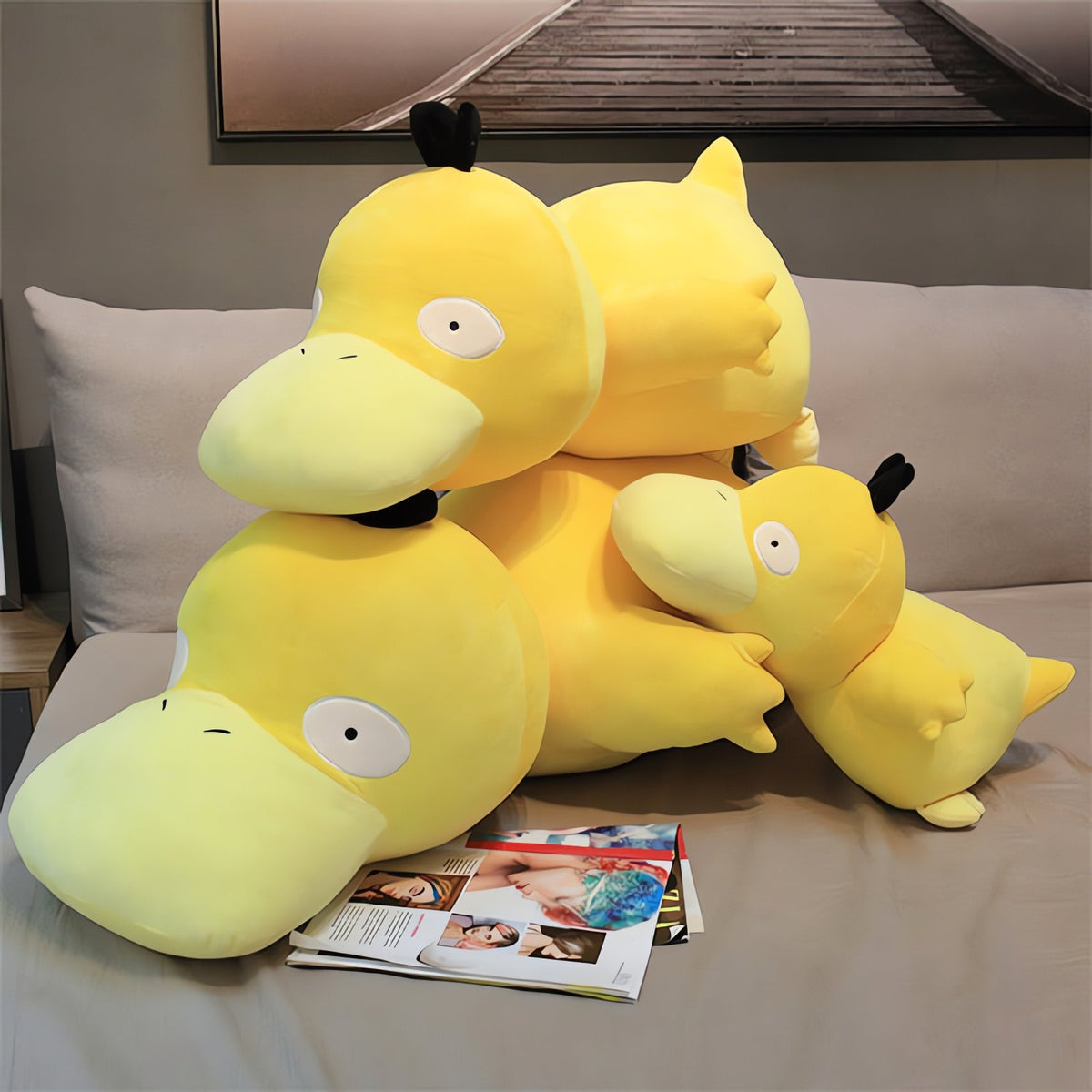 Psyduck XXL plush toy – photo 5