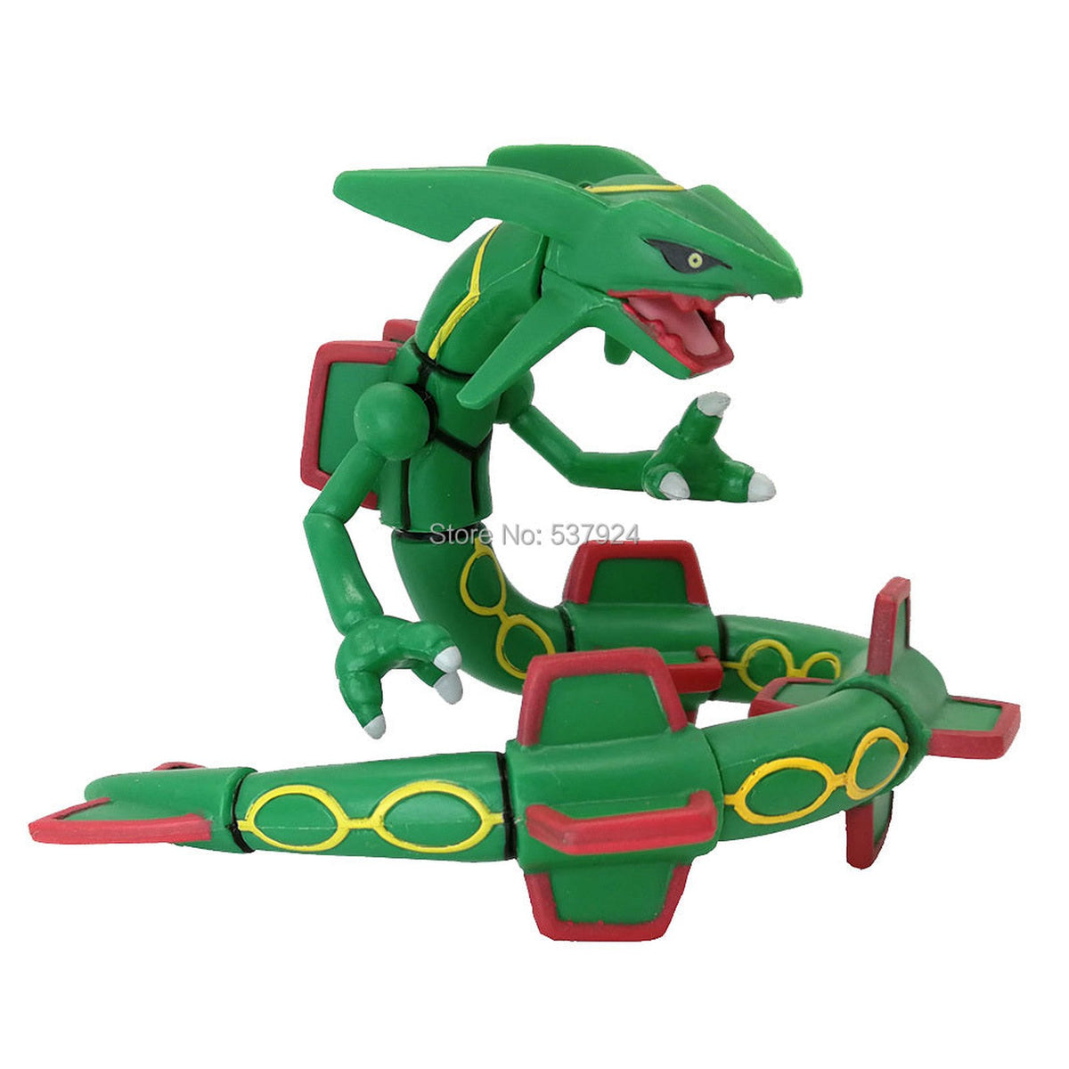 Rayquaza figure, approx. 6.5-7cm – Rayquaza Green