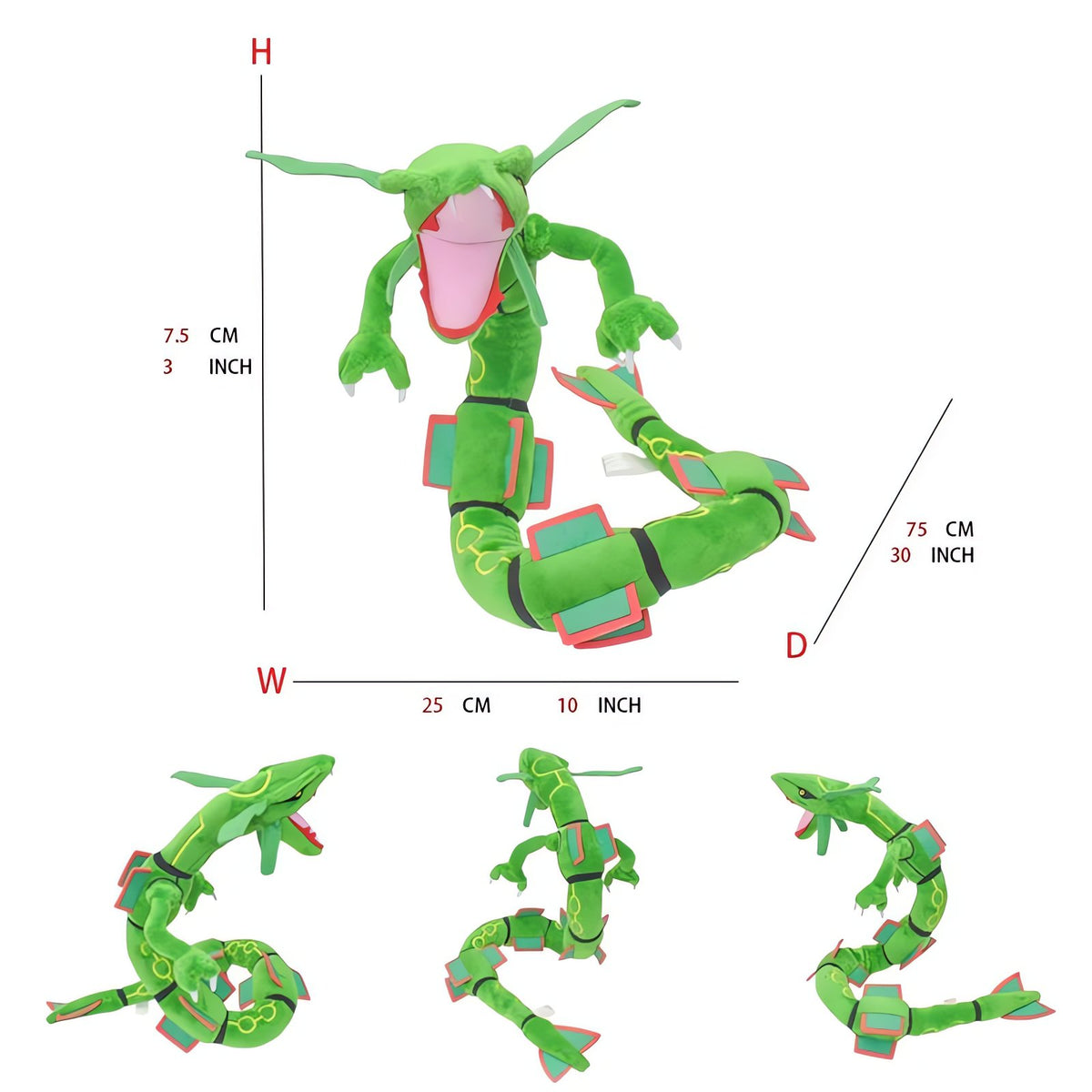 Rayquaza plush toy – Rayquaza