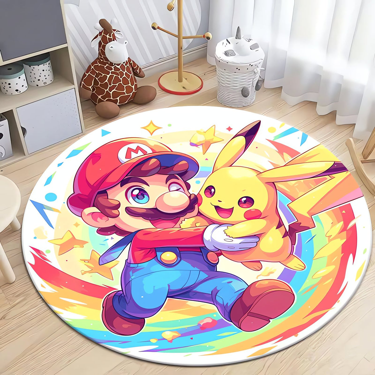 Round Pikachu rug – 1