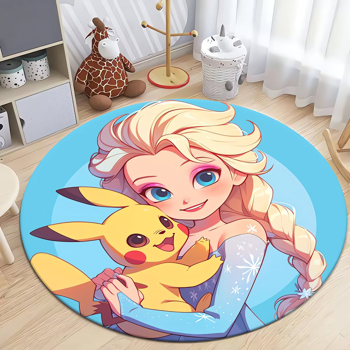 Round Pikachu rug – 9