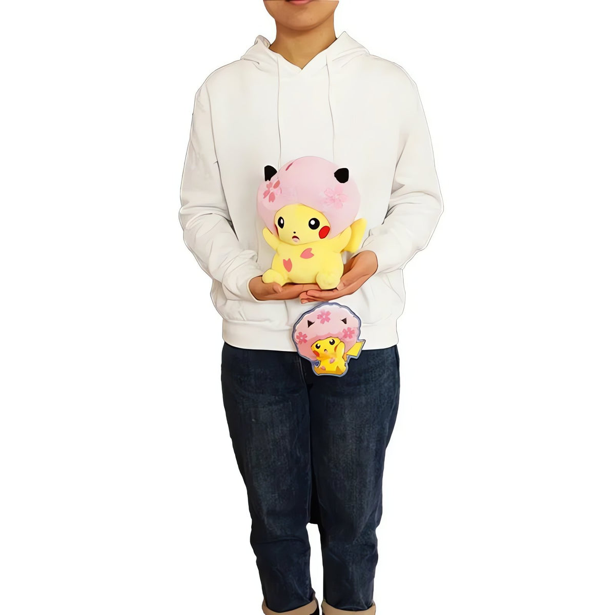 Sakura Pikachu plush toy, 16cm – photo 4