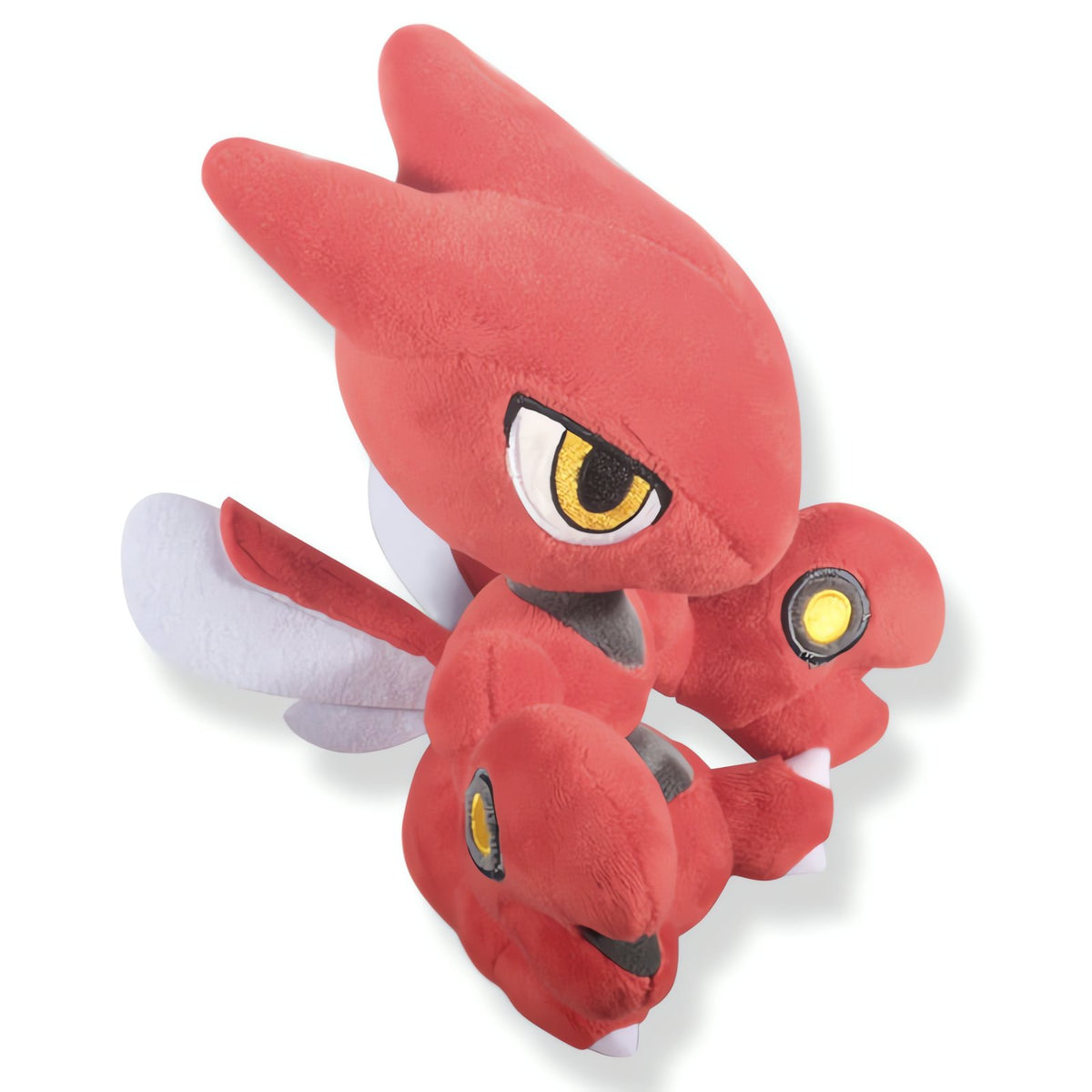 Scizor plush toy sitting, 18cm – photo 4