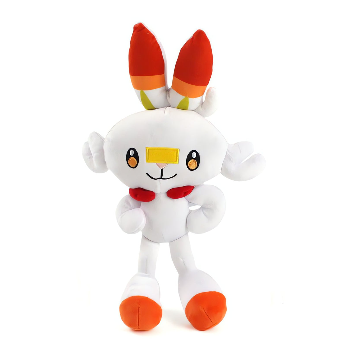 Scorbunny plush toy with flame ears, 35cm