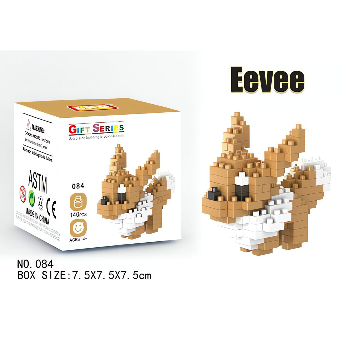 Small Pokémon building block figures – Eevee