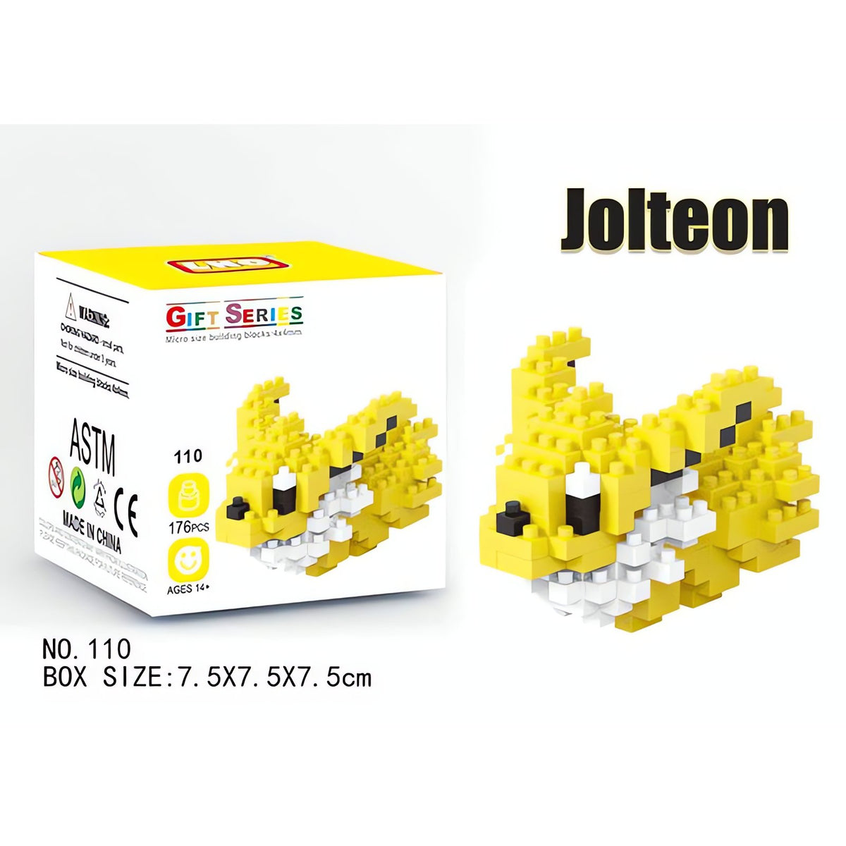 Small Pokémon building block figures – Jolteon