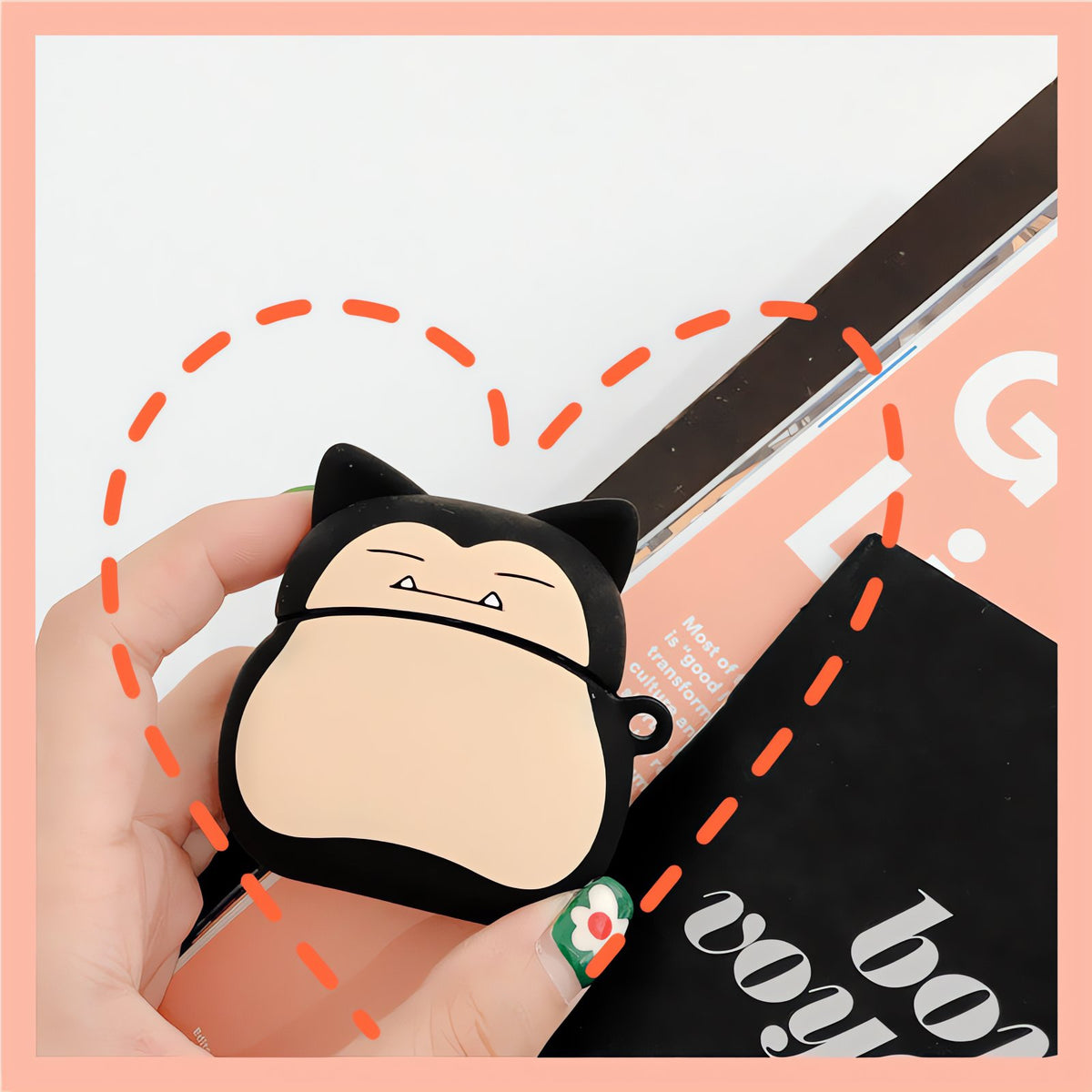 Snorlax silicone AirPods case – photo 4