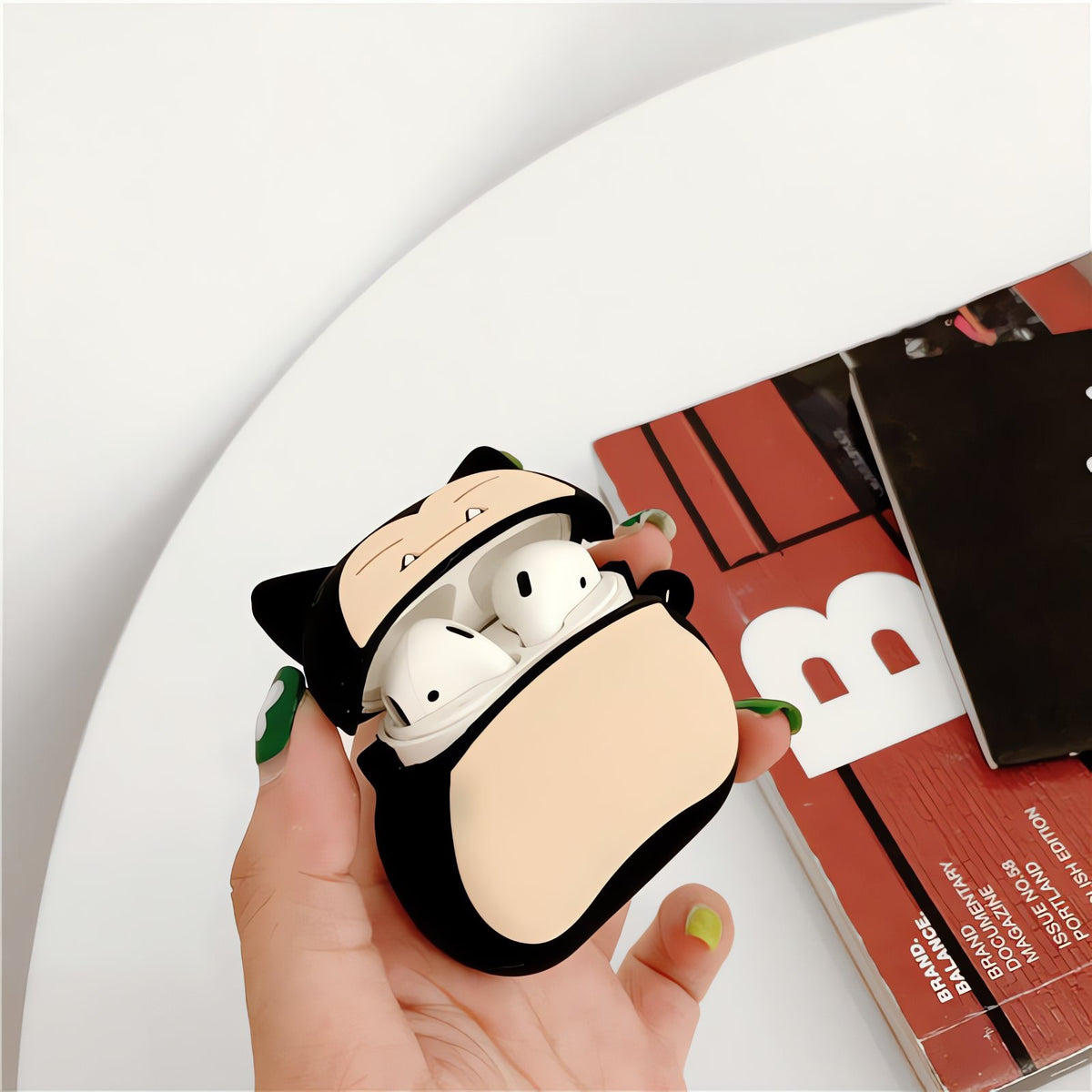 Snorlax silicone AirPods case – photo 5