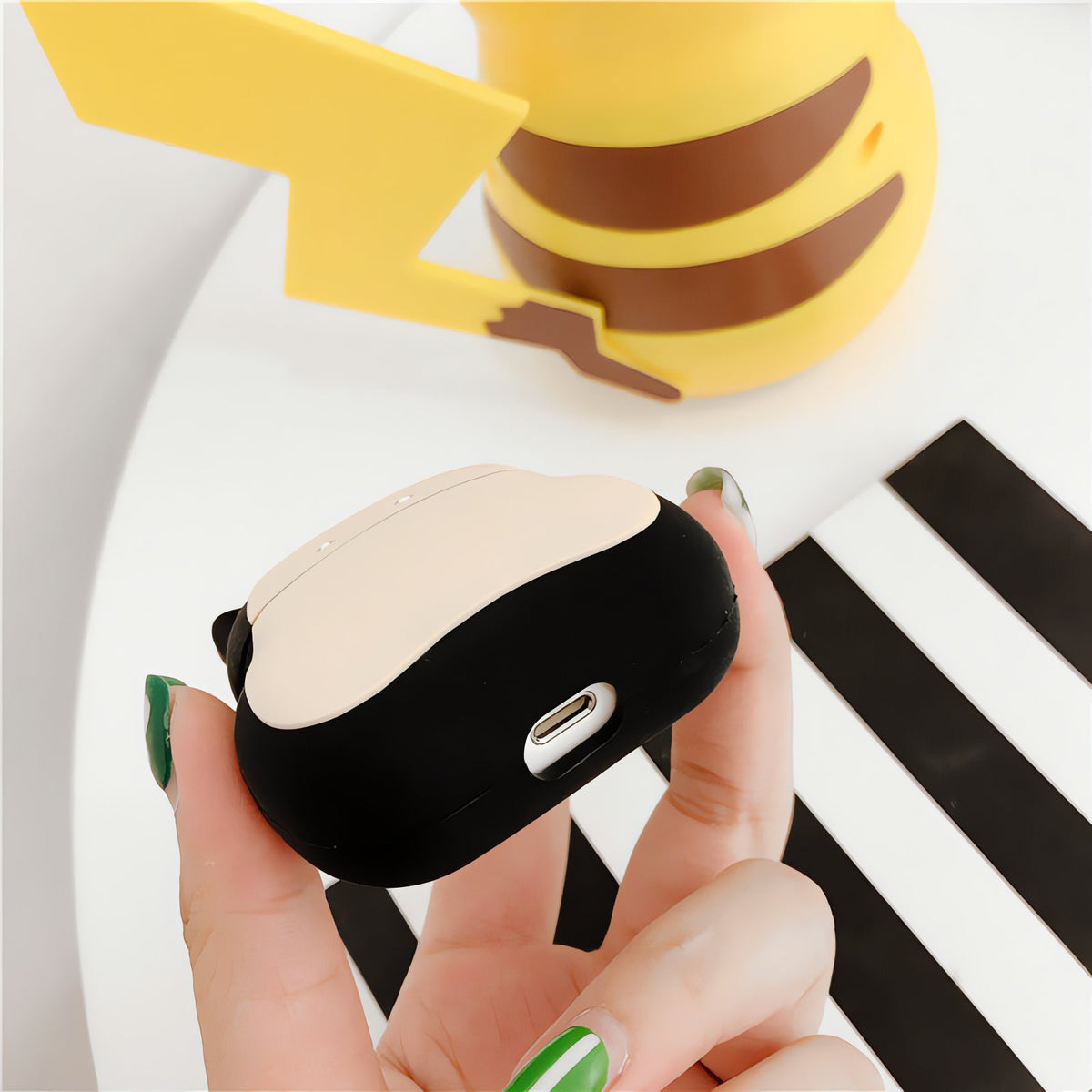 Snorlax silicone AirPods case – photo 6