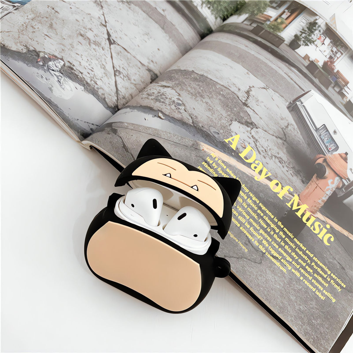 Snorlax silicone AirPods case – photo 7