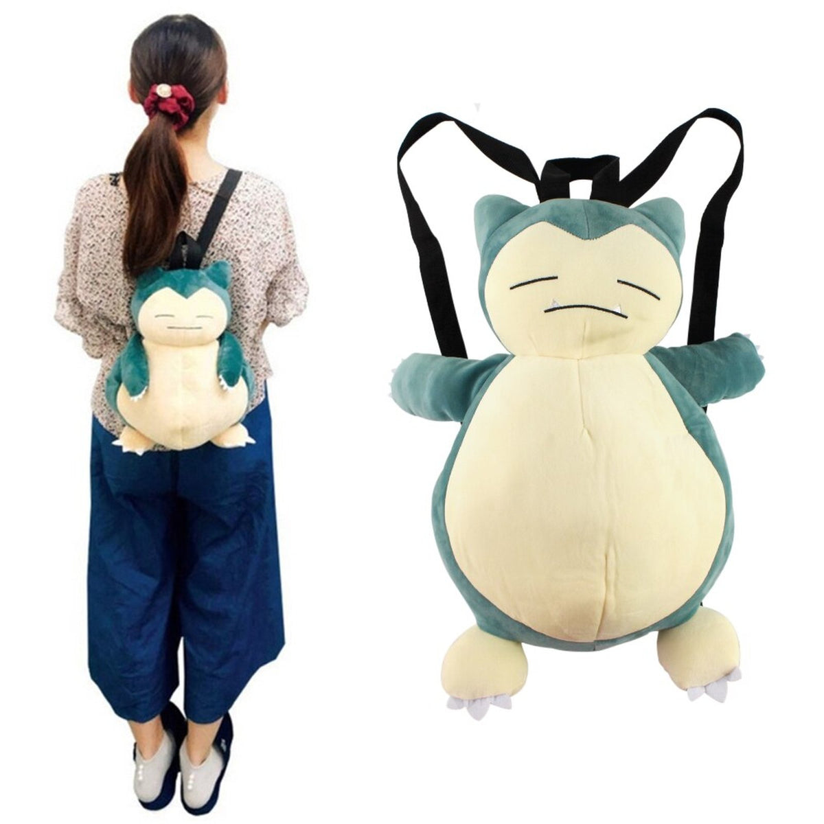 Snorlax plush backpack – photo 4