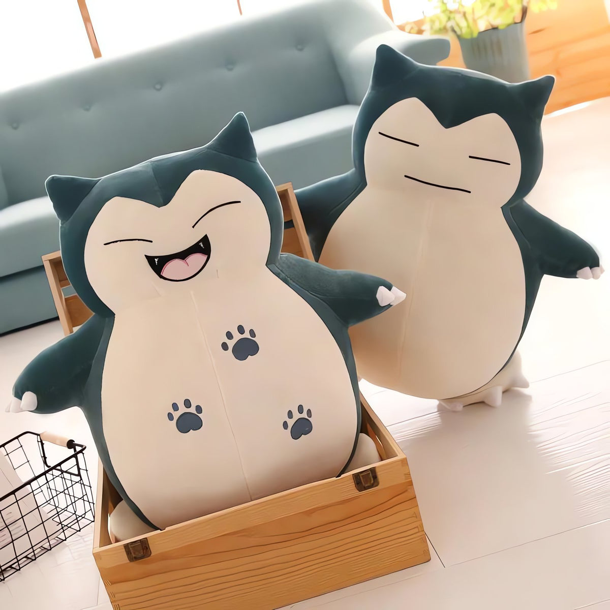 Snorlax plush cushion – photo 3