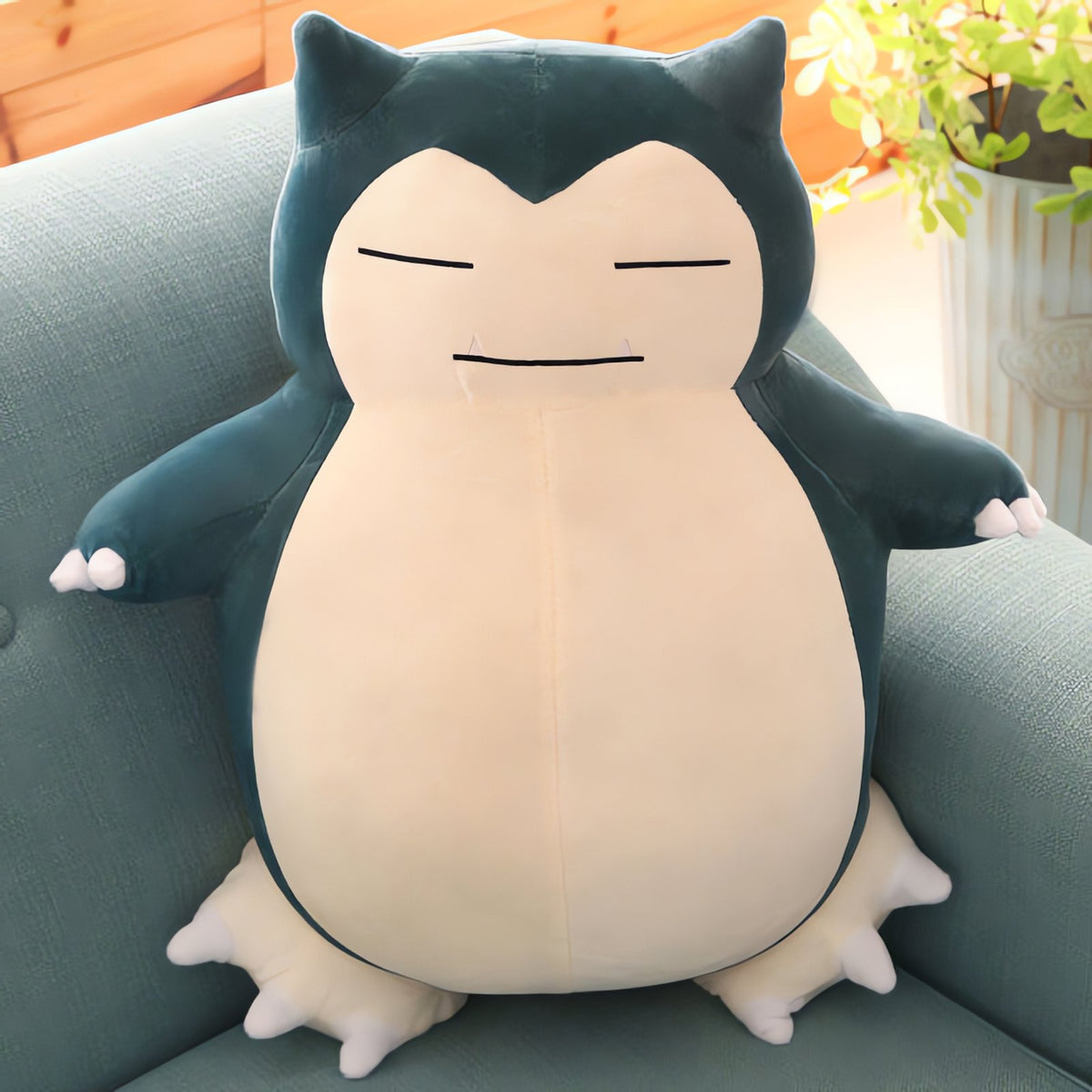 Snorlax plush cushion – 30cm