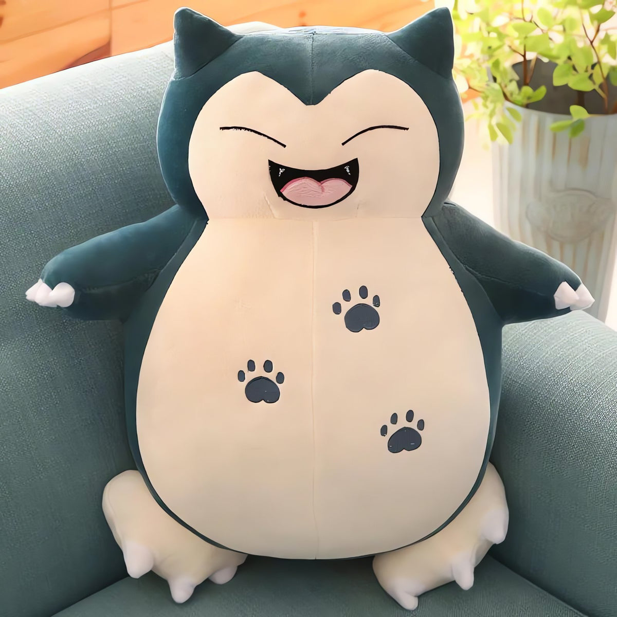 Snorlax plush cushion – photo 6