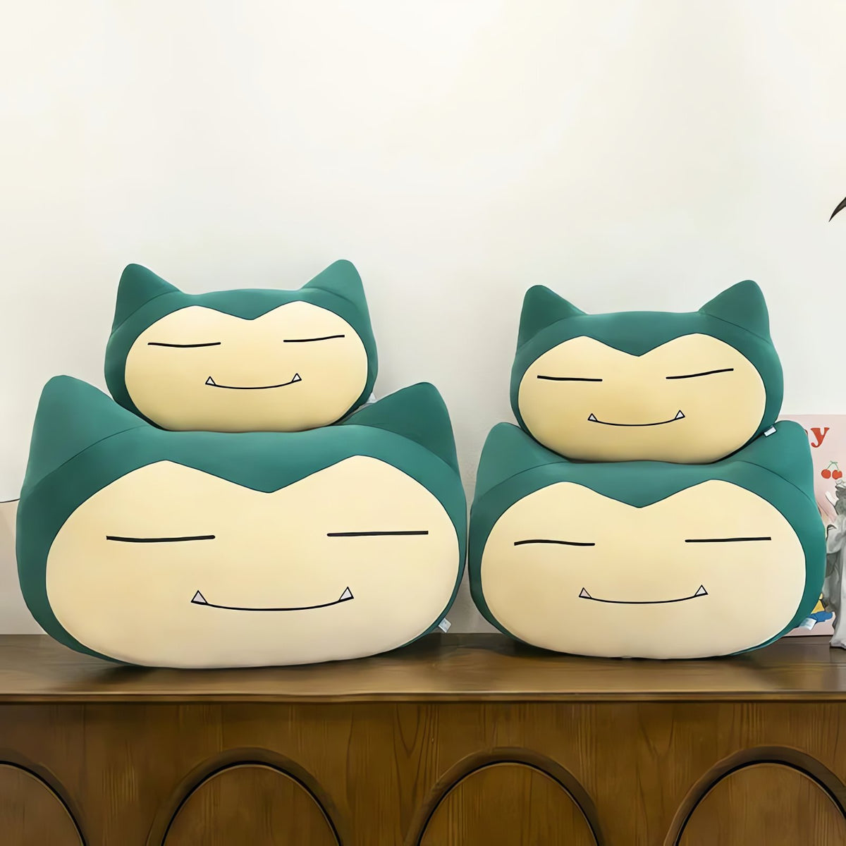 Snorlax plush cushion – photo 4