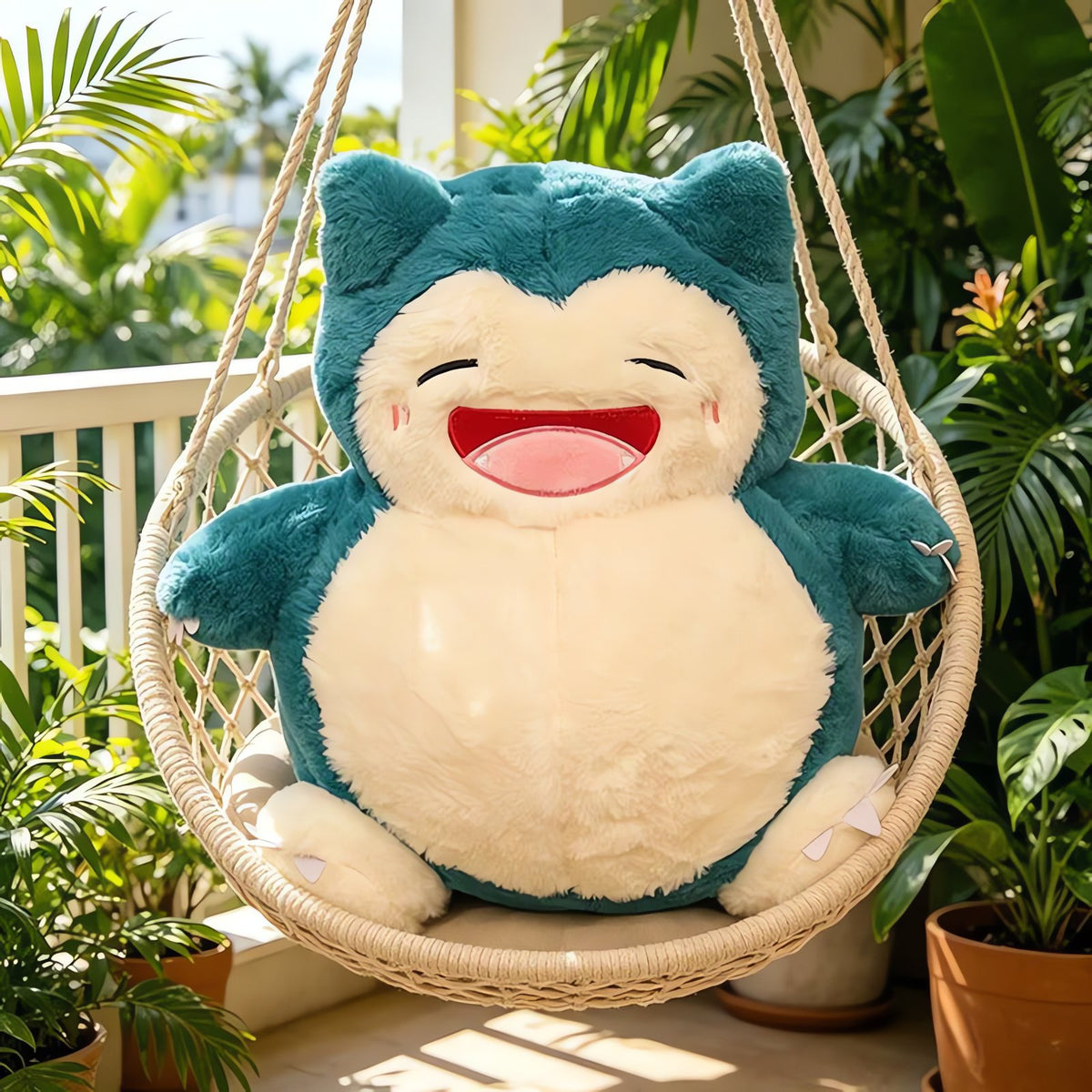 Snorlax plush toy, 30cm – photo 2