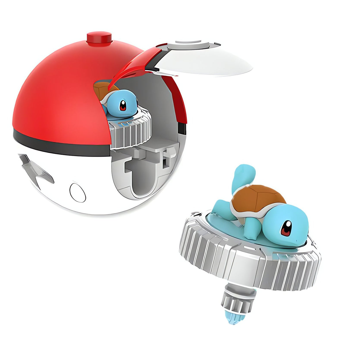 Spinning Poké Ball toy with a Pokémon figure – photo 9
