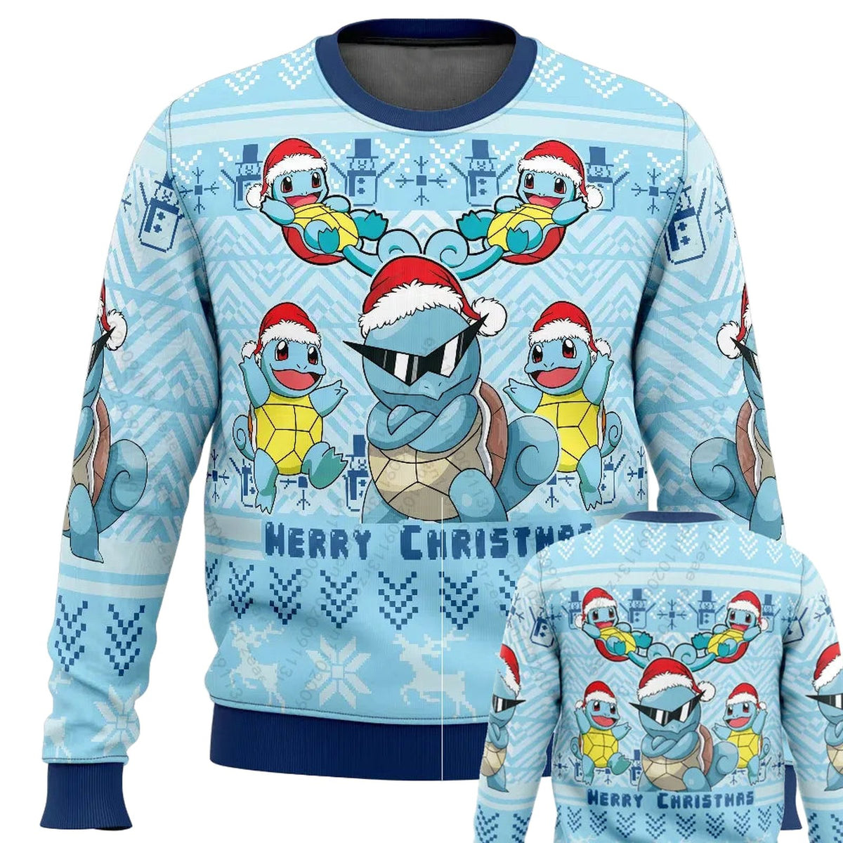 Squirtle Christmas jumper – 6XL