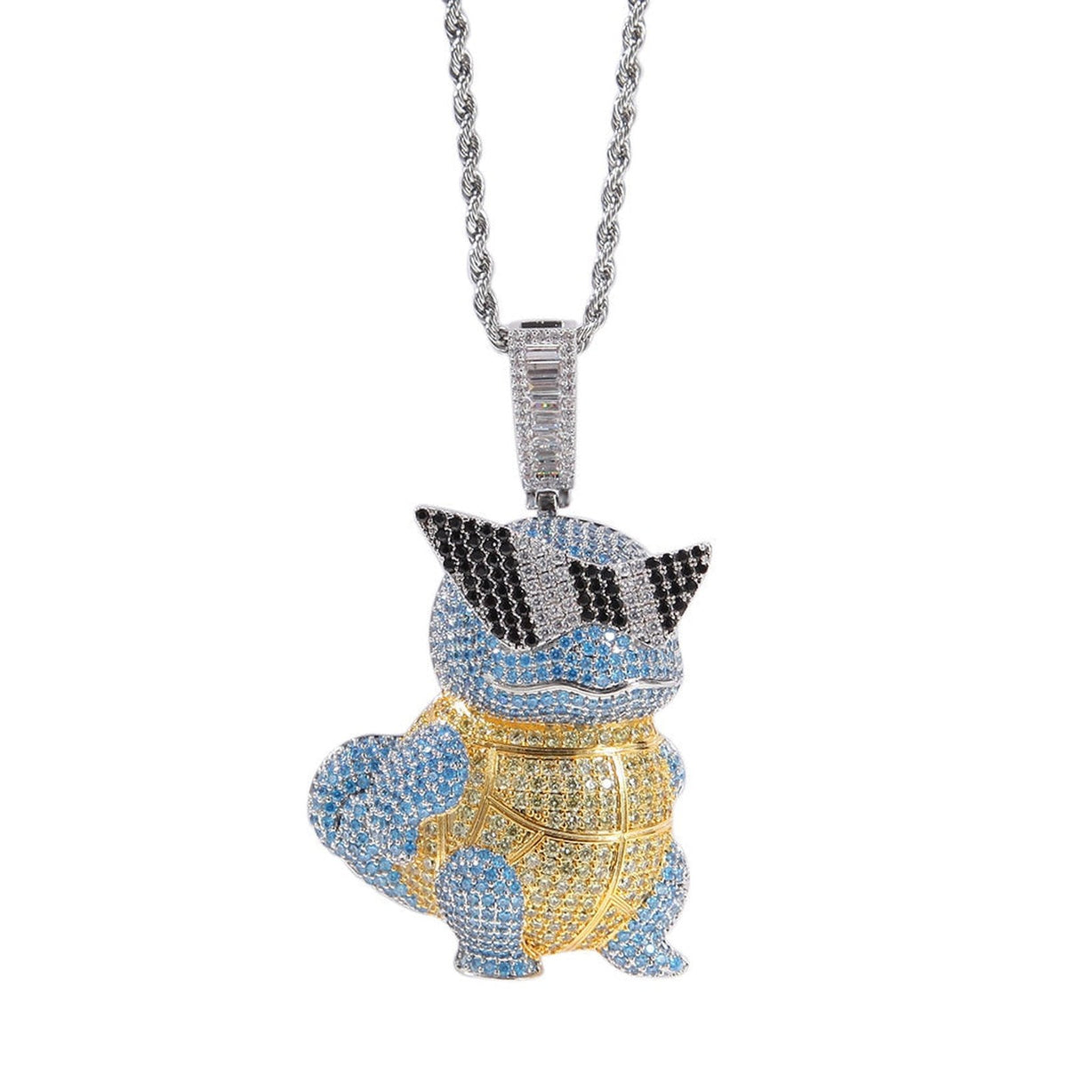 Squirtle pendant necklace in gold – photo 3