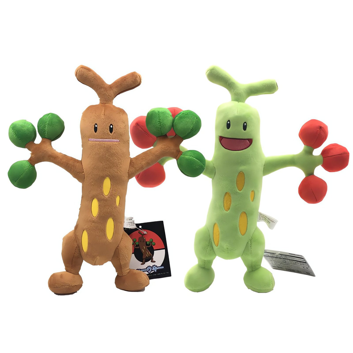 Brown Sudowoodo plush toy, 32cm