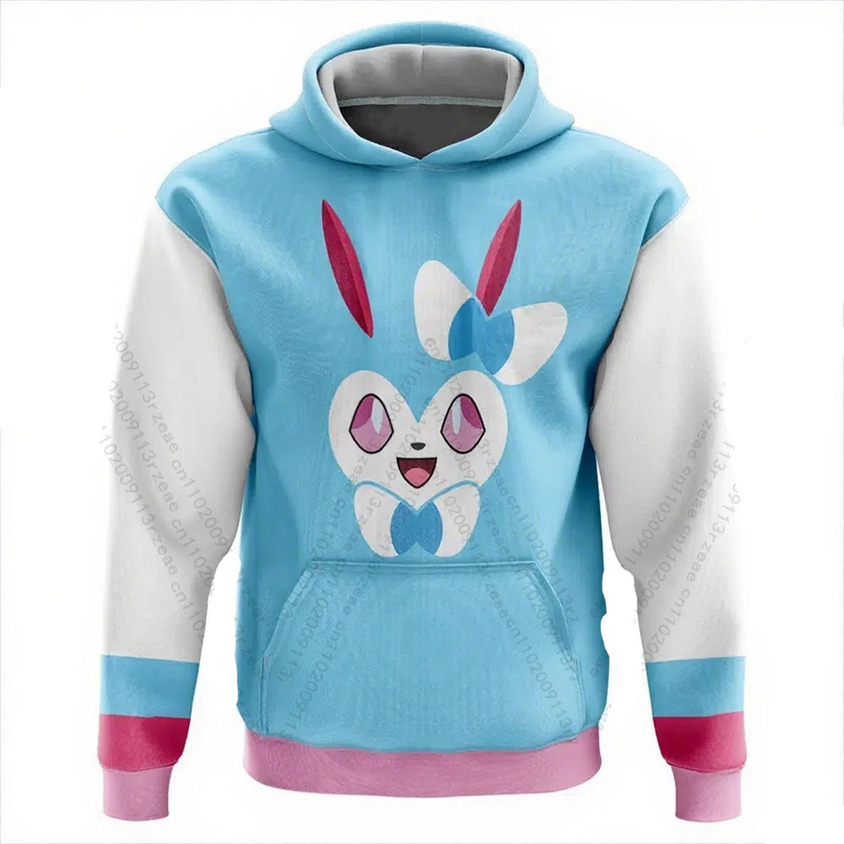 Sylveon Pokémon hoodie – Blue