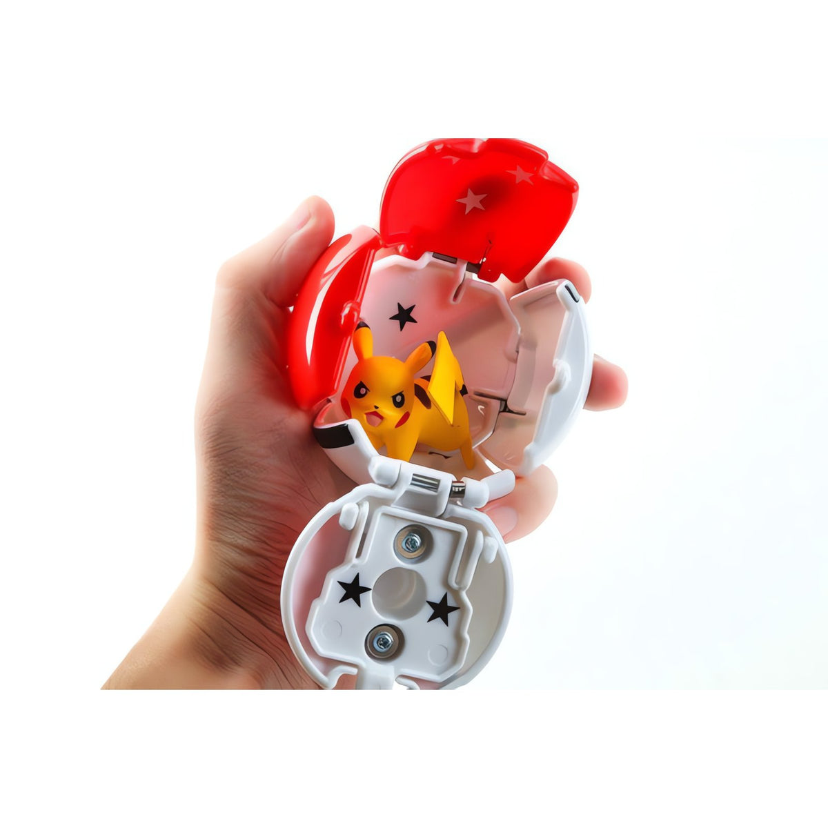 Set of four Poké Balls with Pokémon figures – photo 4