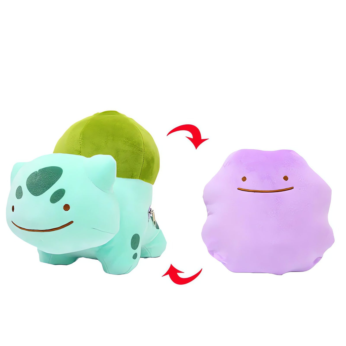Transforming Ditto plush toy – Bulbasaur