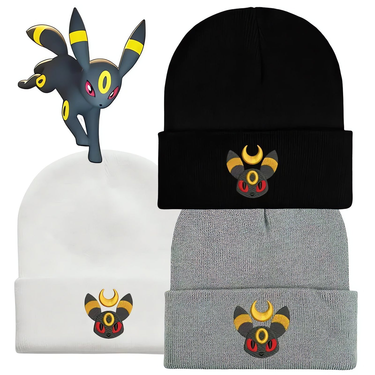 Umbreon beanie hat